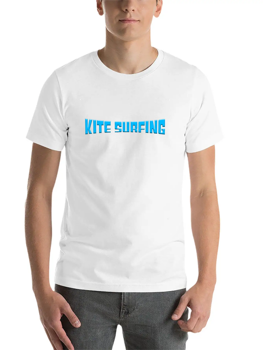 Kite Surfing Stylish Everyday T-Shirt – Unisex Basic Cotton Tee