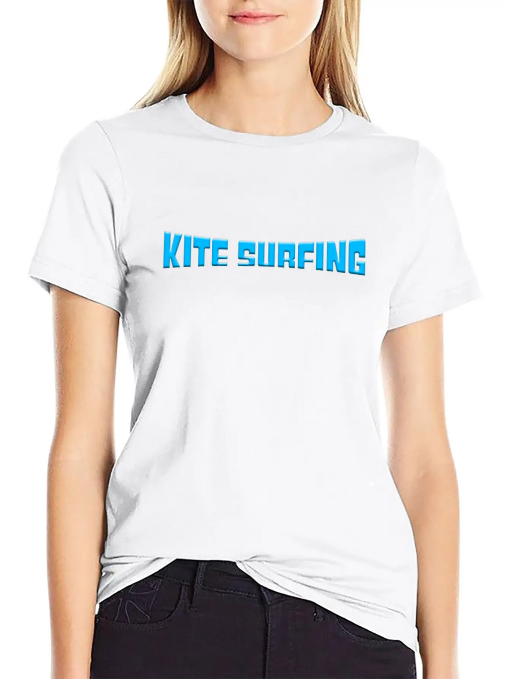 Kite Surfing Stylish Everyday T-Shirt – Unisex Basic Cotton Tee