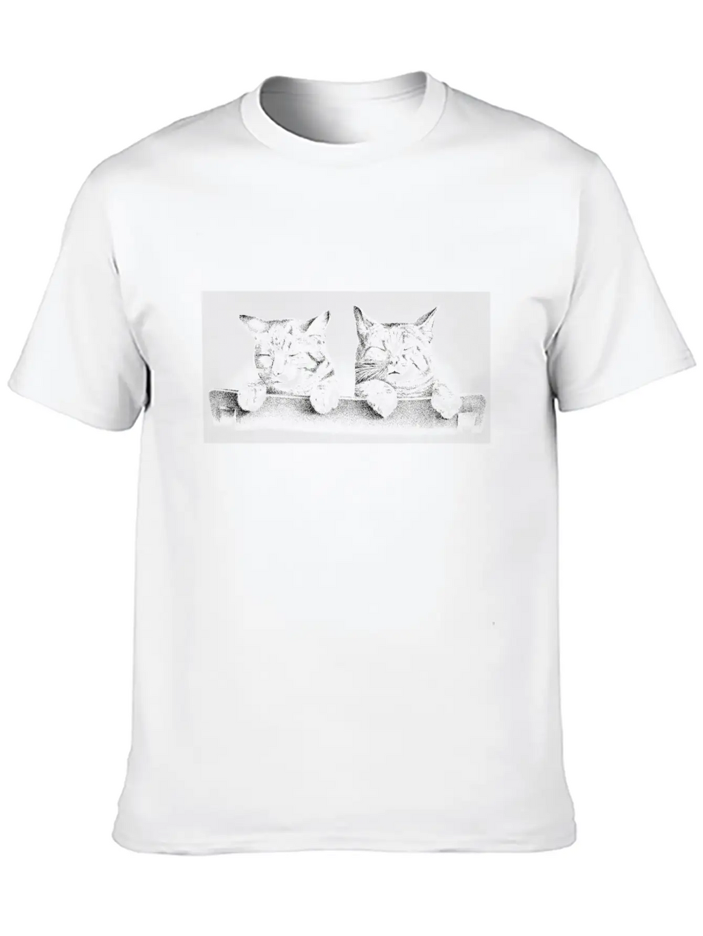 Kitty Cats Unisex Casual T-Shirt – Clean Design For Daily Comfort
