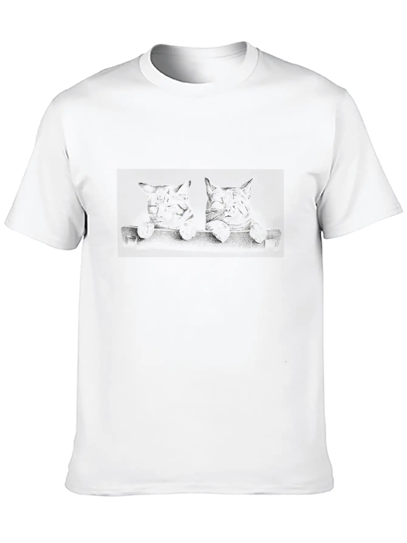 Kitty Cats Unisex Casual T-Shirt – Clean Design For Daily Comfort