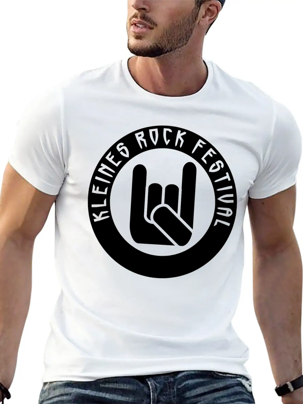 Kleines Rock Festival Stylish Everyday T-Shirt – Unisex Basic Cotton Tee