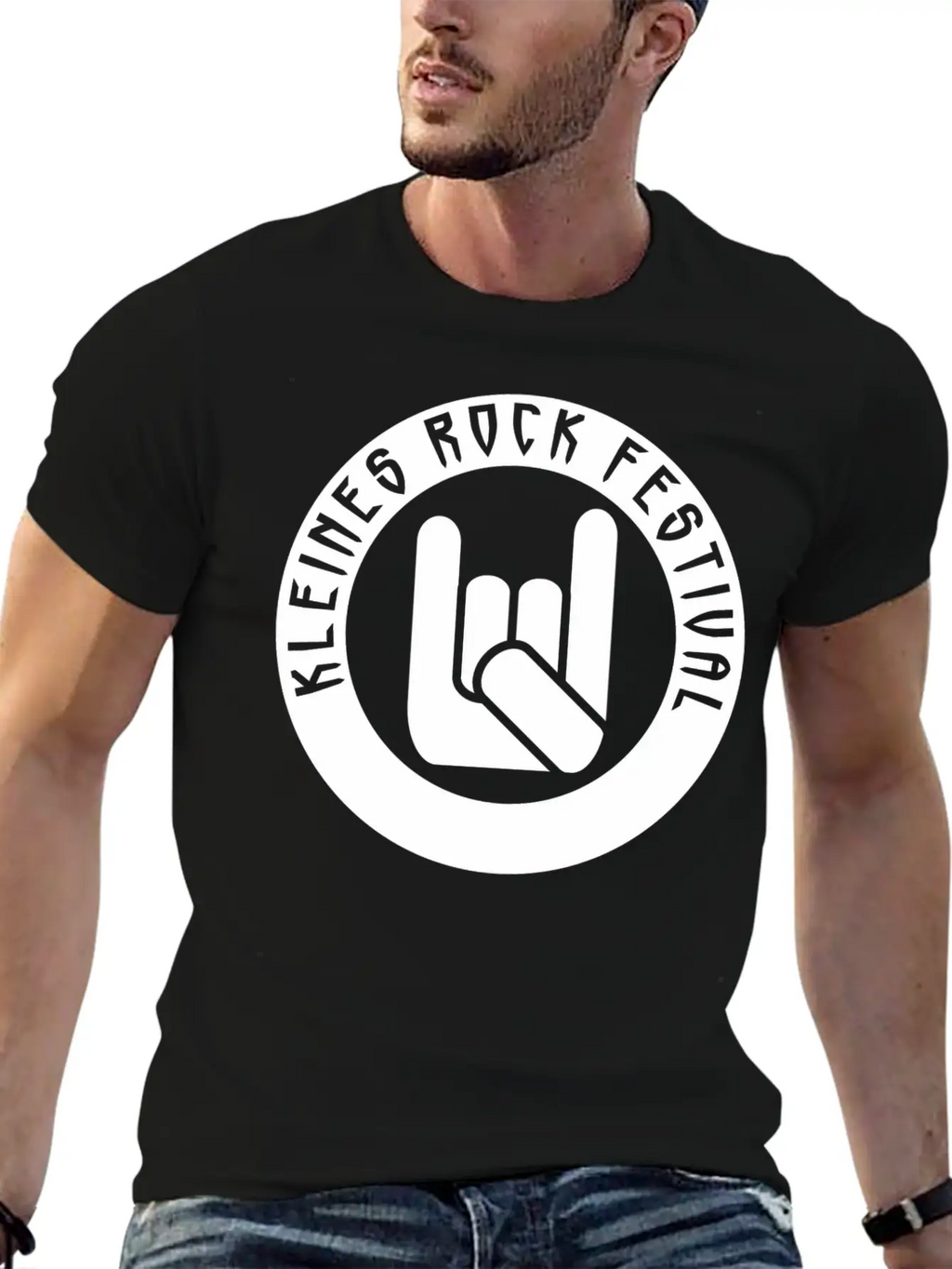 Kleines Rock Festival Stylish Everyday T-Shirt – Unisex Basic Cotton Tee