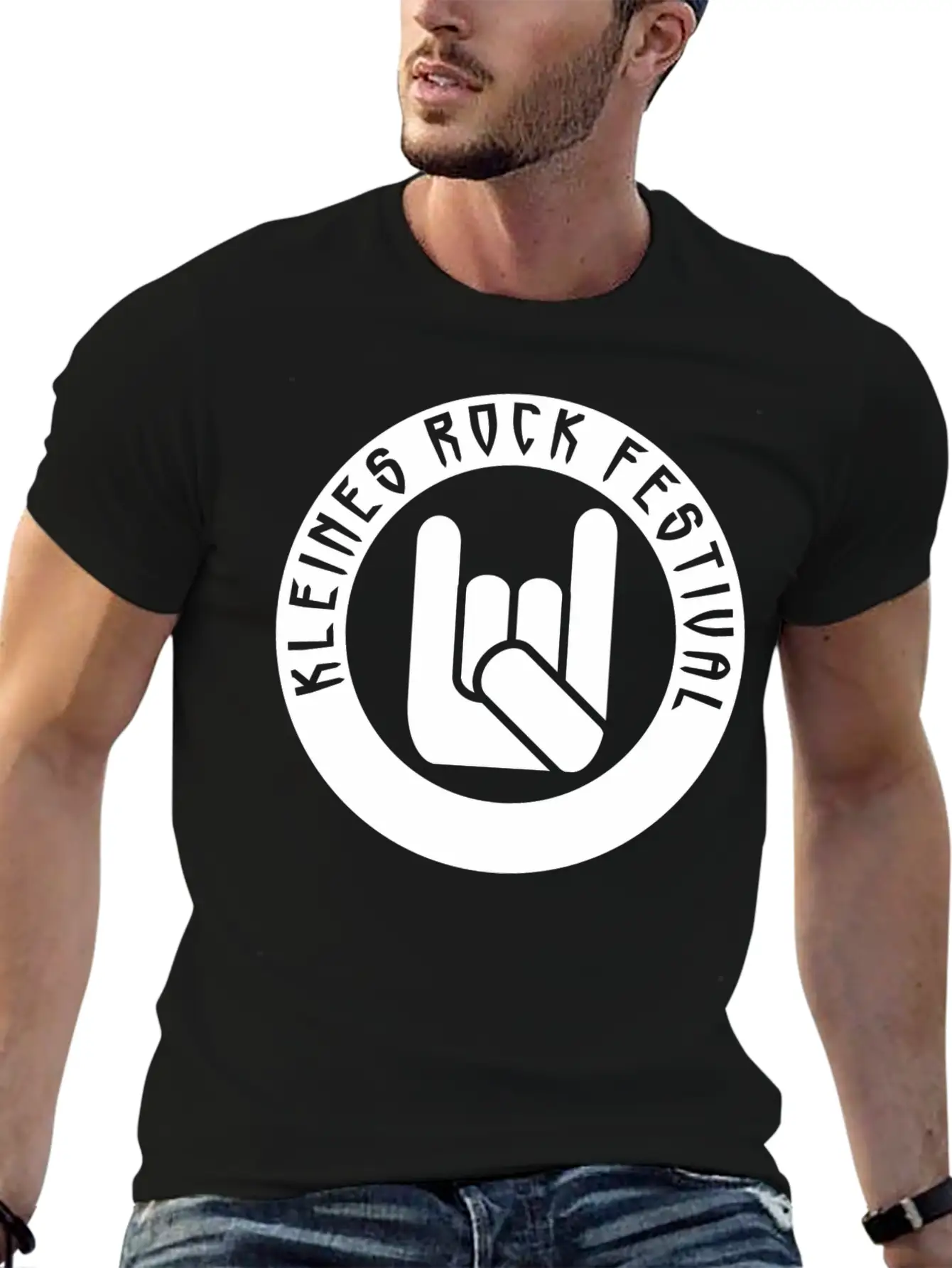 Kleines Rock Festival Stylish Everyday T-Shirt – Unisex Basic Cotton Tee
