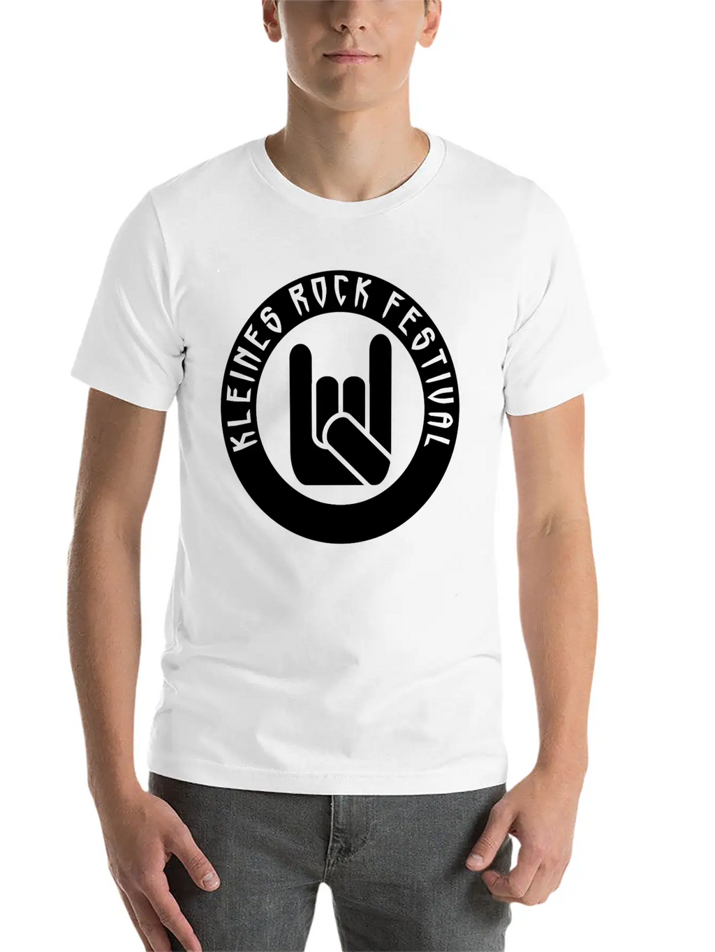 Kleines Rock Festival Stylish Everyday T-Shirt – Unisex Basic Cotton Tee