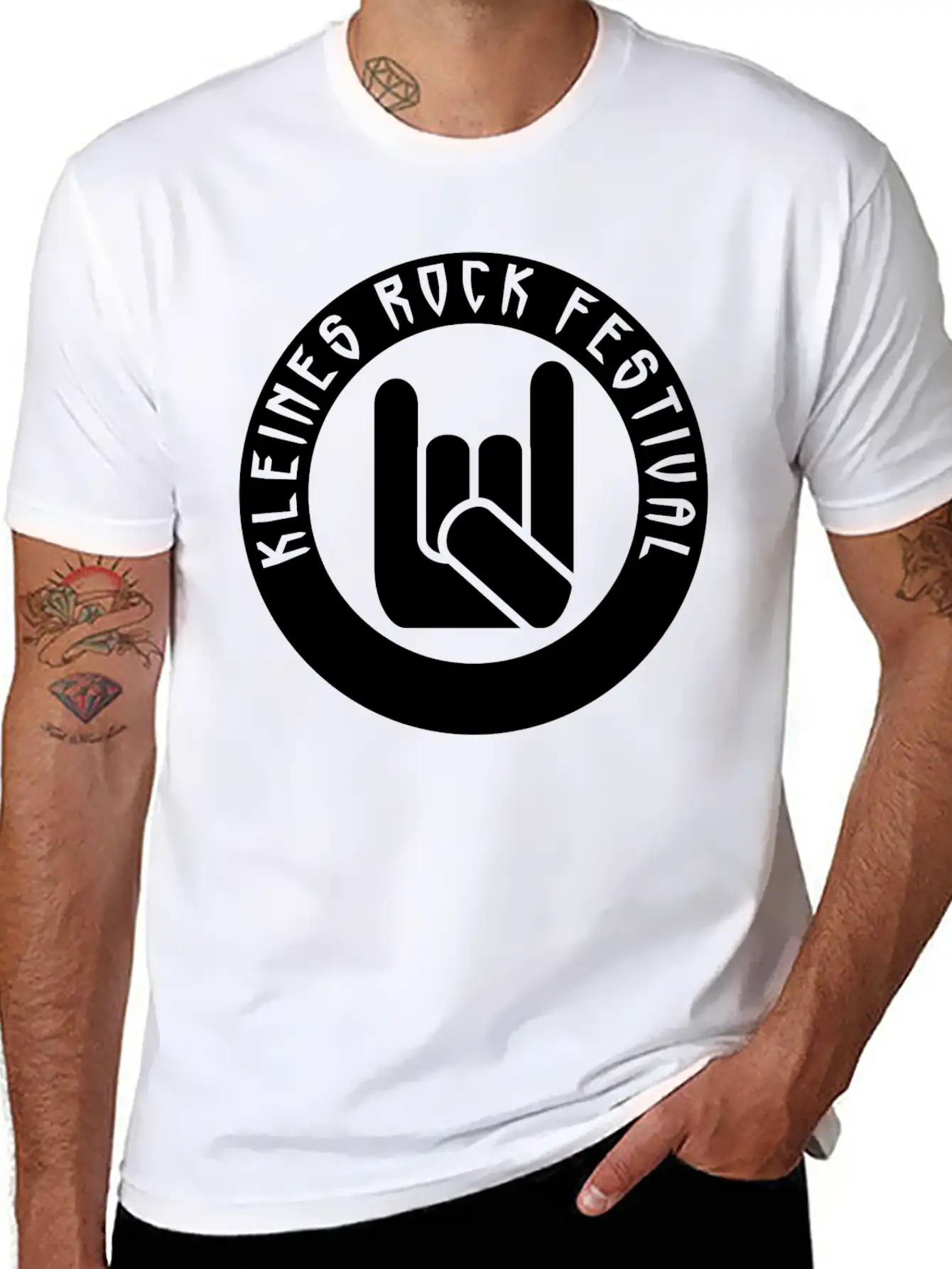 Kleines Rock Festival Stylish Everyday T-Shirt – Unisex Basic Cotton Tee