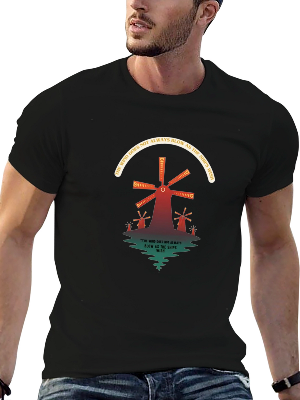 Windmill Graphic Tee - Ships Wish