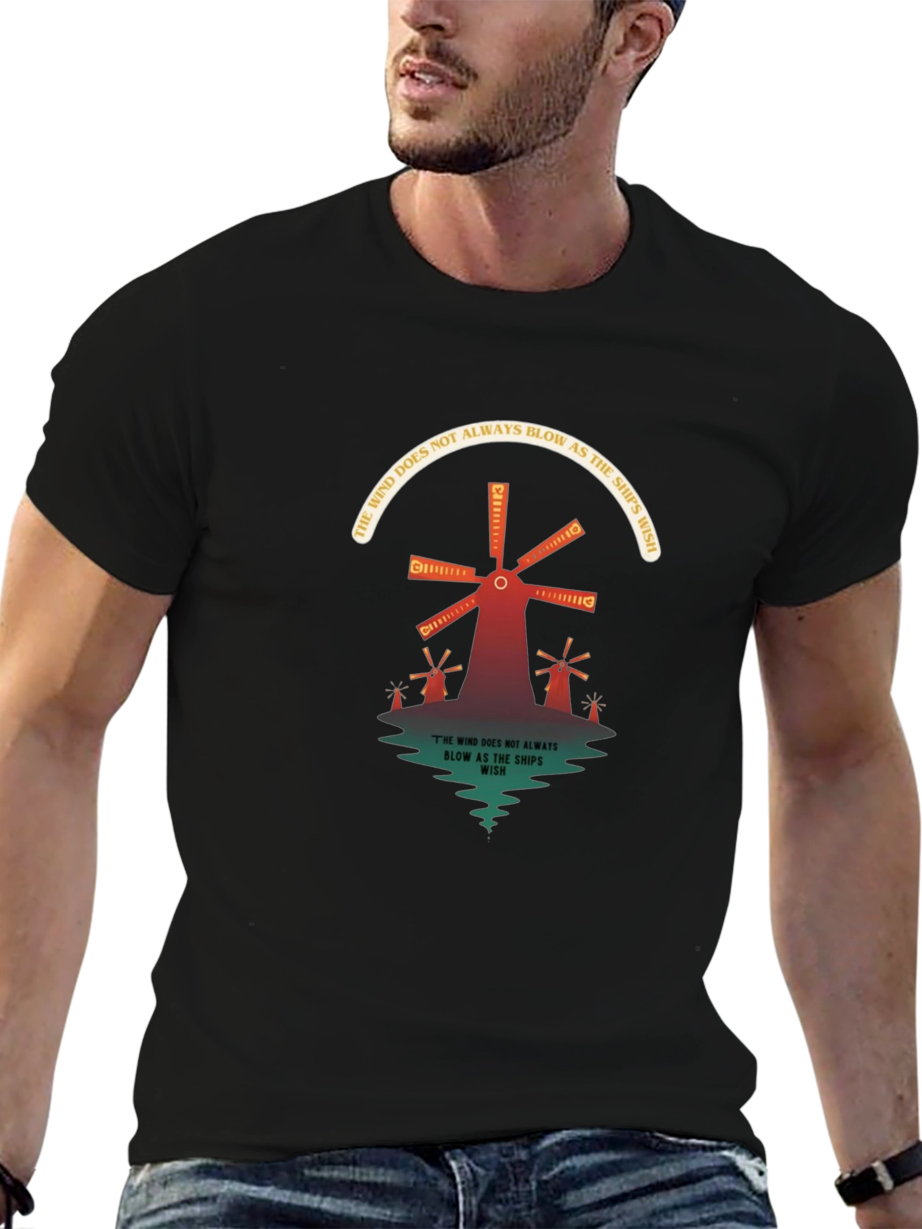 Windmill Graphic Tee - Ships Wish