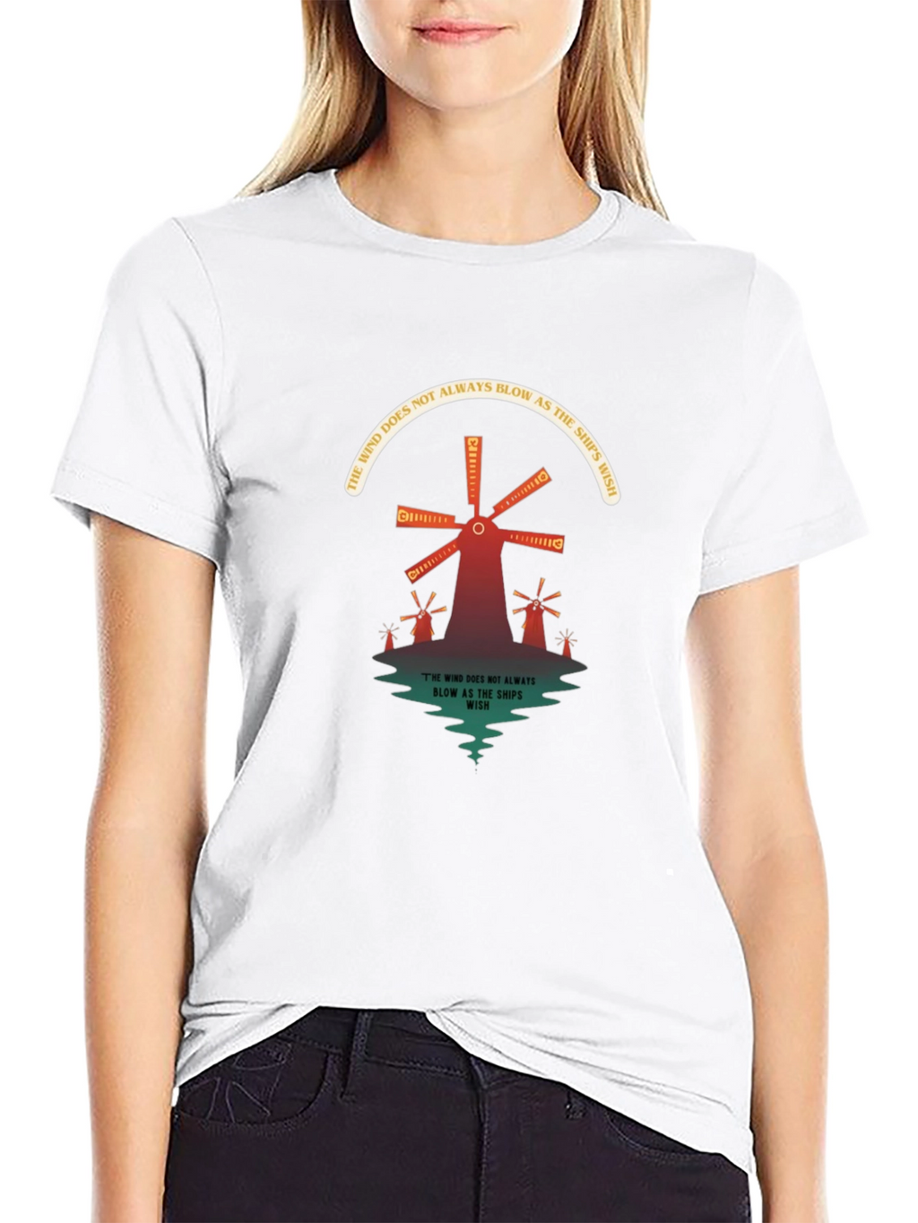 Windmill Graphic Tee - Ships Wish