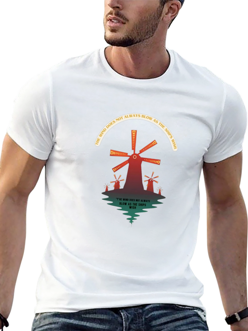Windmill Graphic Tee - Ships Wish