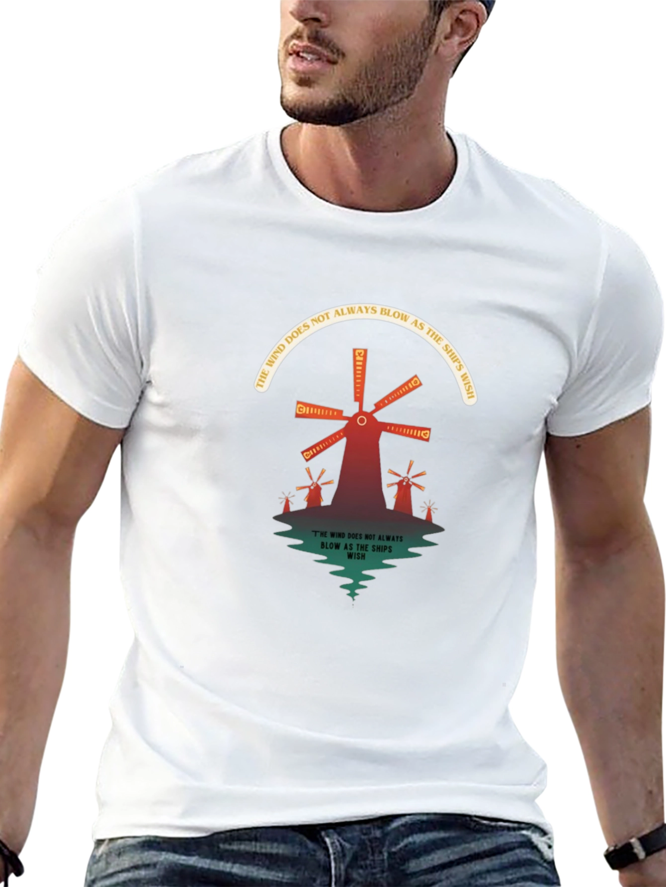Windmill Graphic Tee - Ships Wish