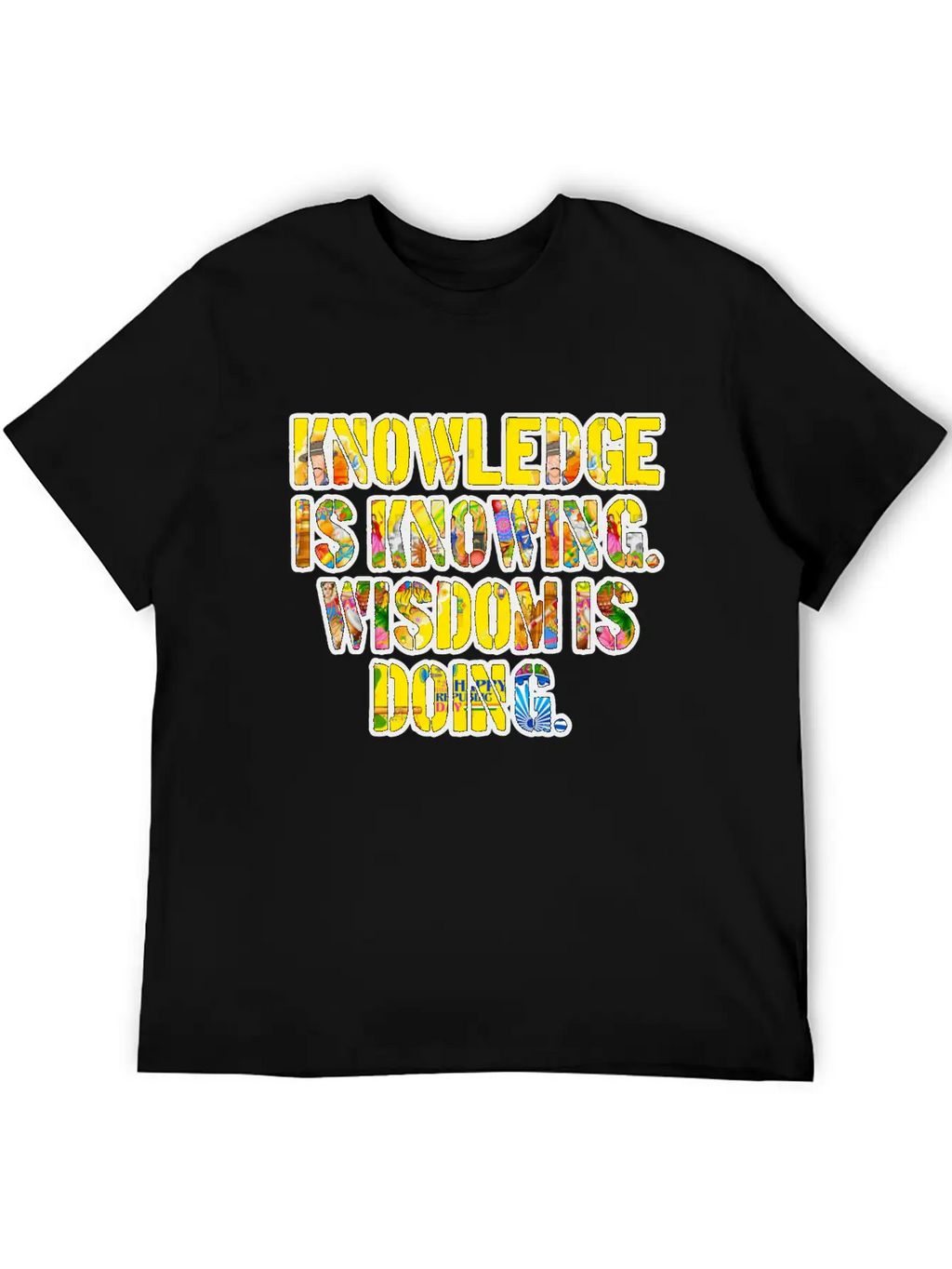 KnowledgeWisdom Unisex Casual T-Shirt – Clean Design For Daily Comfort