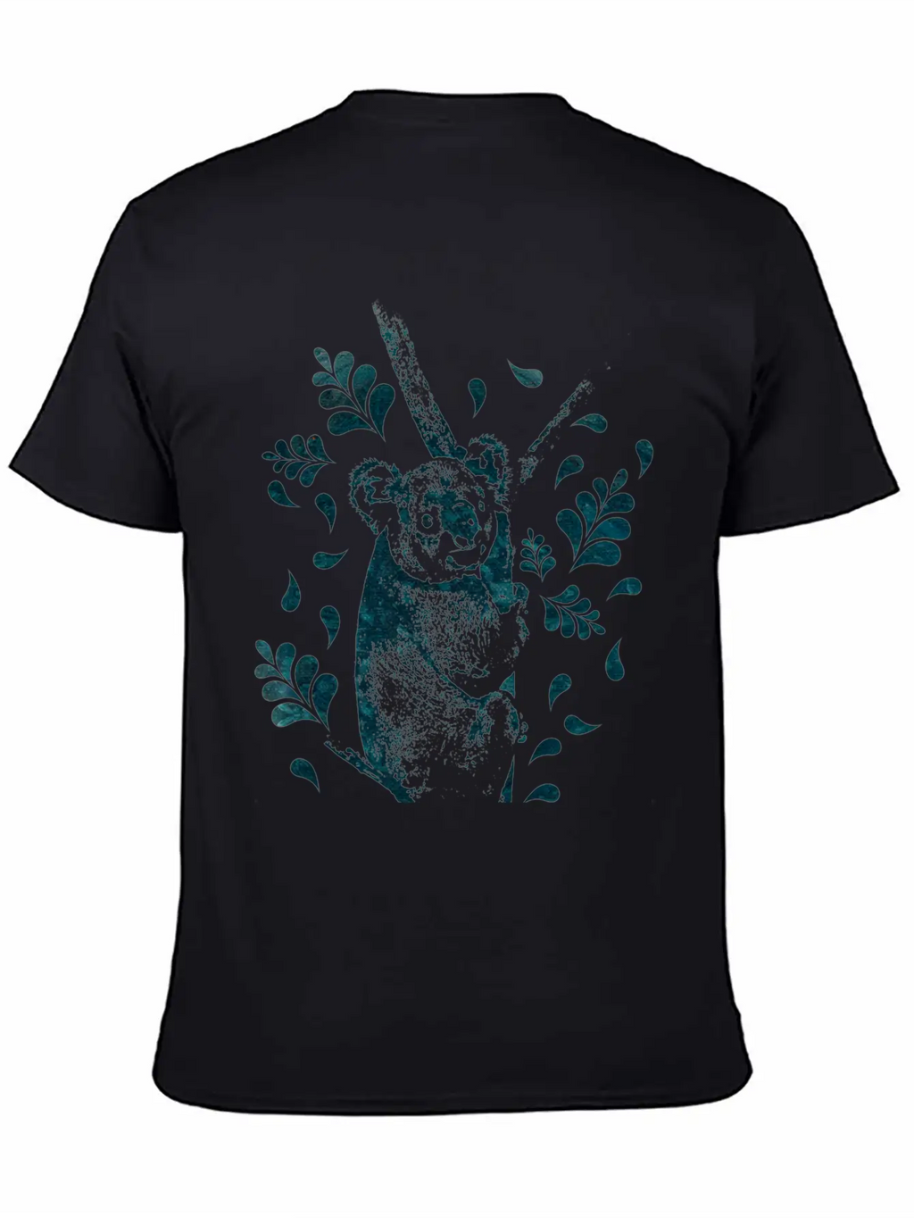 Koala Bear Digital Art Unisex Casual T-Shirt – Clean Design For Daily Comfort