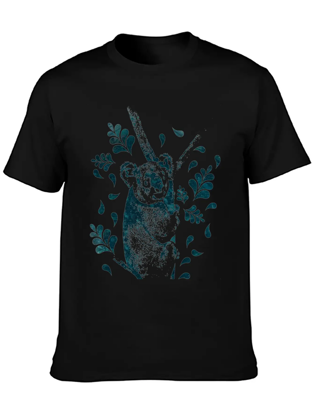 Koala Bear Digital Art Unisex Casual T-Shirt – Clean Design For Daily Comfort