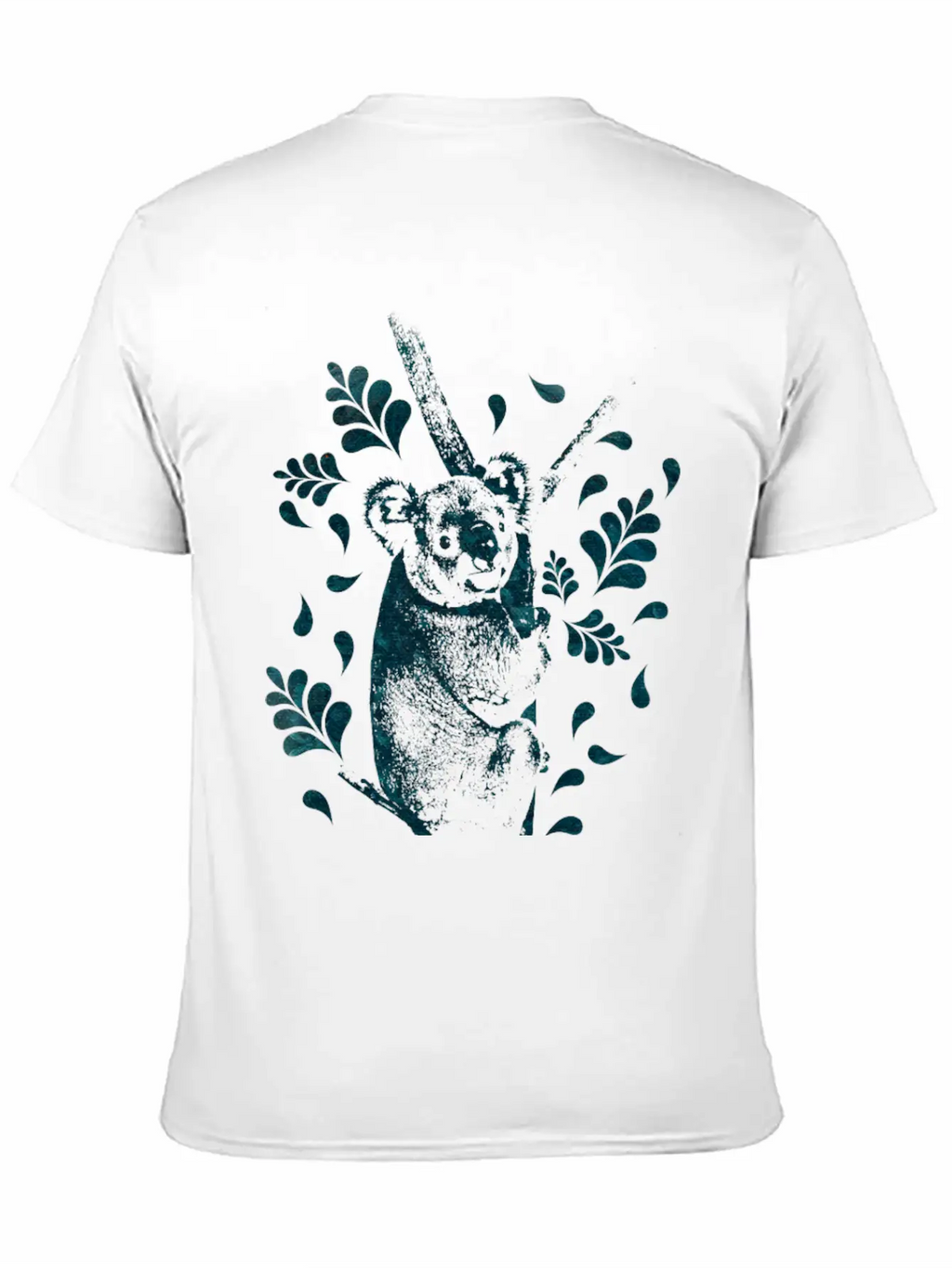 Koala Bear Digital Art Unisex Casual T-Shirt – Clean Design For Daily Comfort