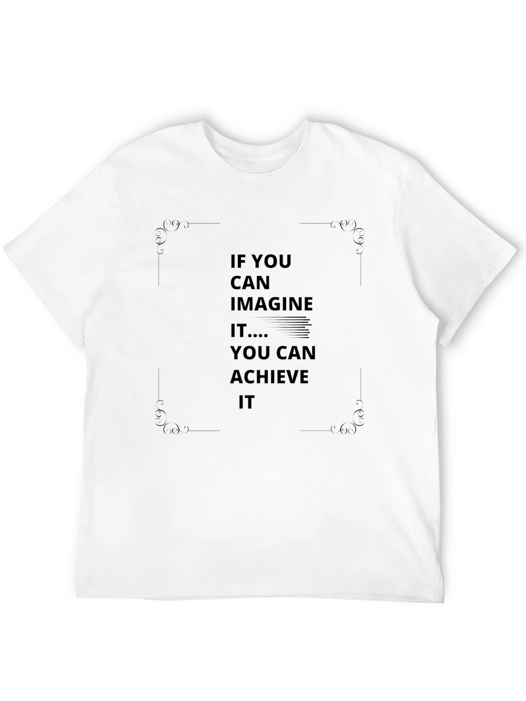 Inspirational Graphic Tee - Achieve Your Dreams
