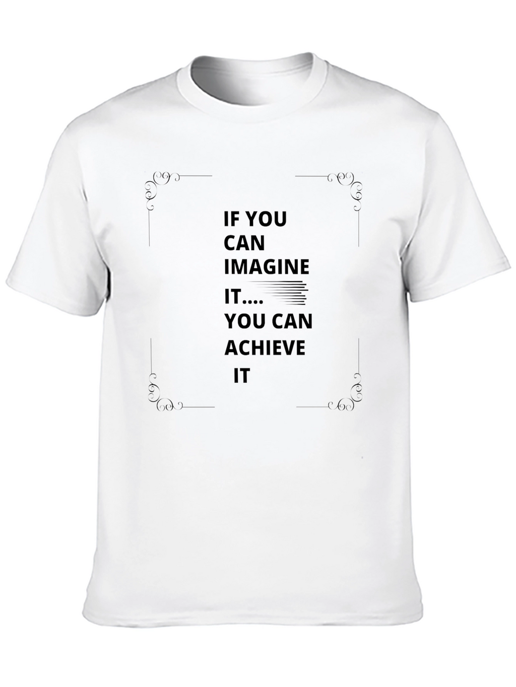 Inspirational Graphic Tee - Achieve Your Dreams