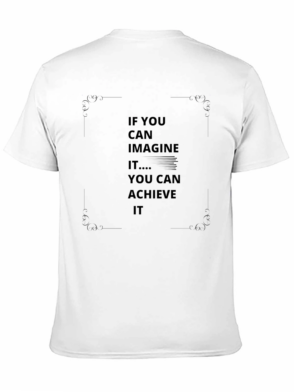 Inspirational Graphic Tee - Achieve Your Dreams