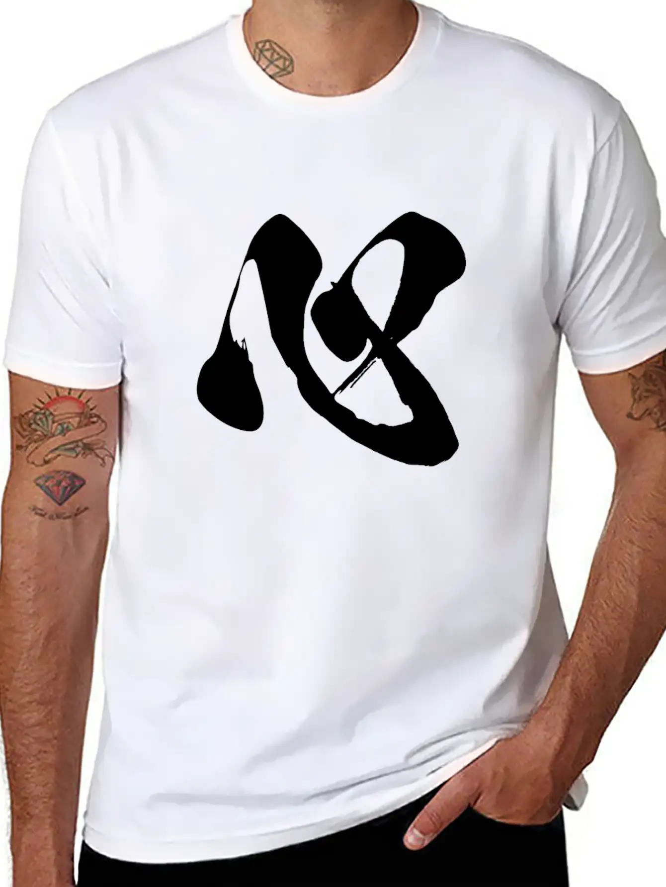 Kokoro 心 Heart Mind Spirit Japan Japanese Kanji Casual Graphic T-Shirt – Simple And Comfortable Daily Wear