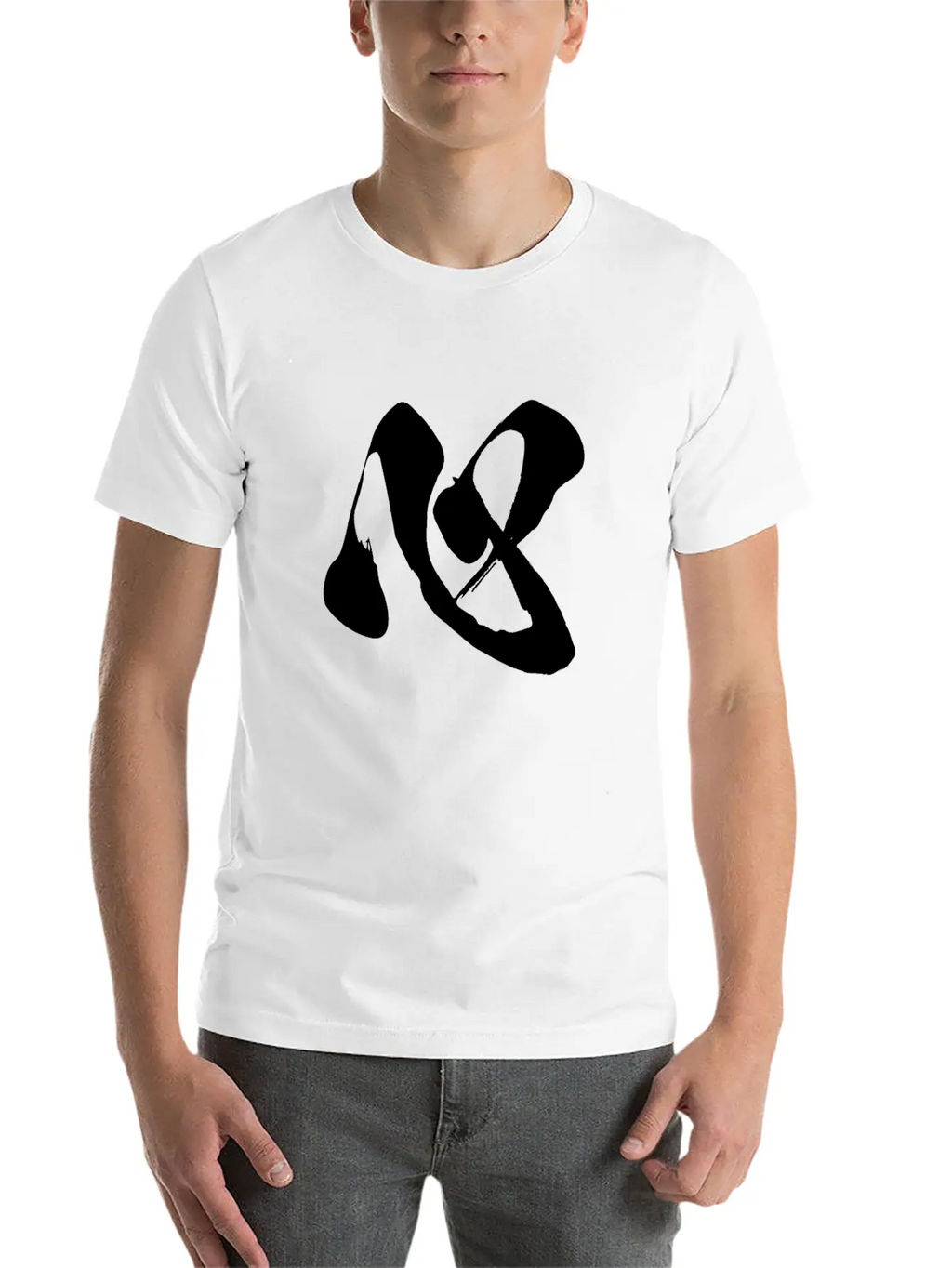 Kokoro 心 Heart Mind Spirit Japan Japanese Kanji Casual Graphic T-Shirt – Simple And Comfortable Daily Wear