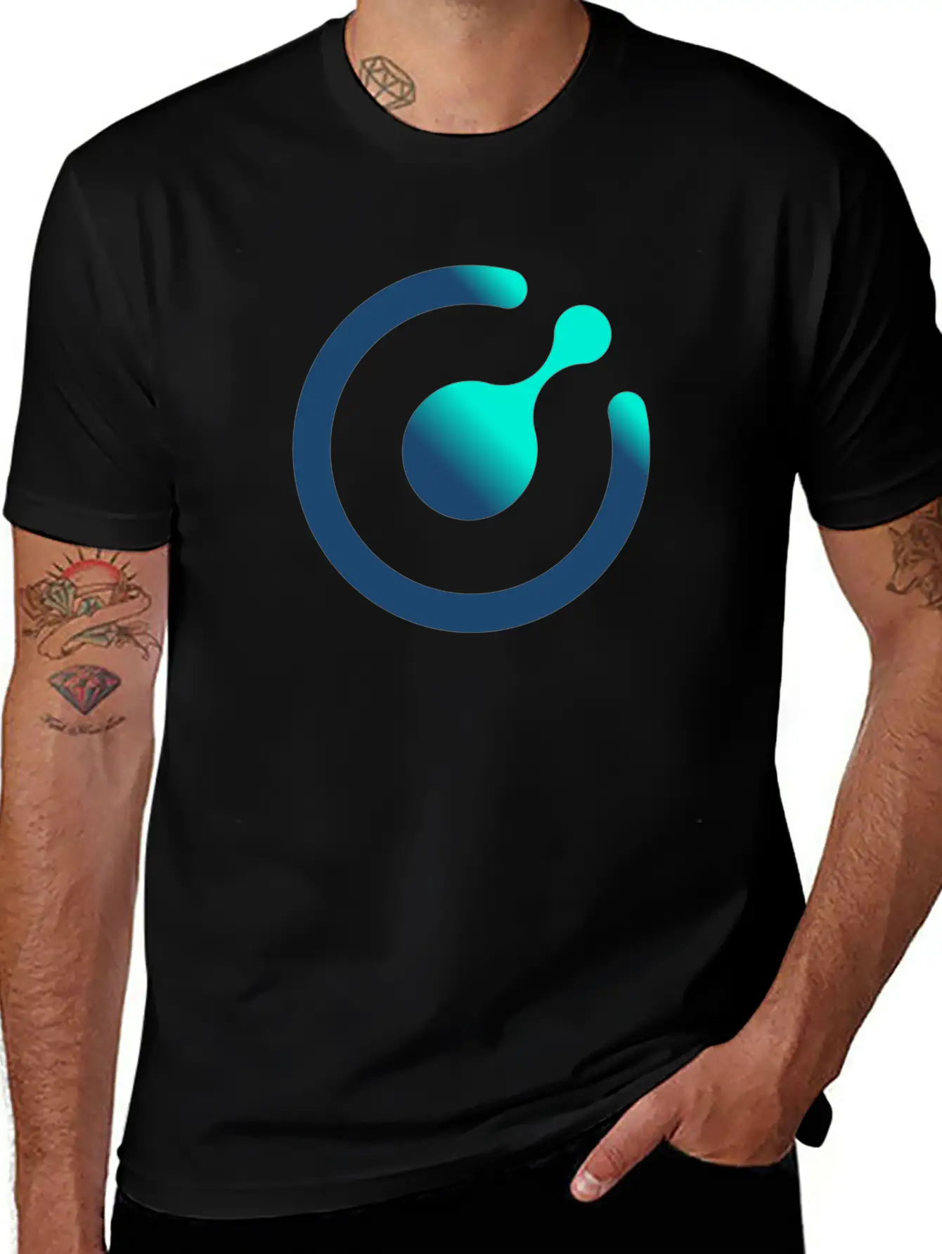 Komodo KMD Crypto Cryptocurrency Blockchain Coin L Casual Graphic T-Shirt – Simple And Comfortable Daily Wear