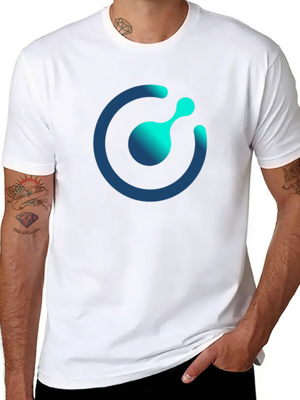 Komodo KMD Crypto Cryptocurrency Blockchain Coin L Casual Graphic T-Shirt – Simple And Comfortable Daily Wear
