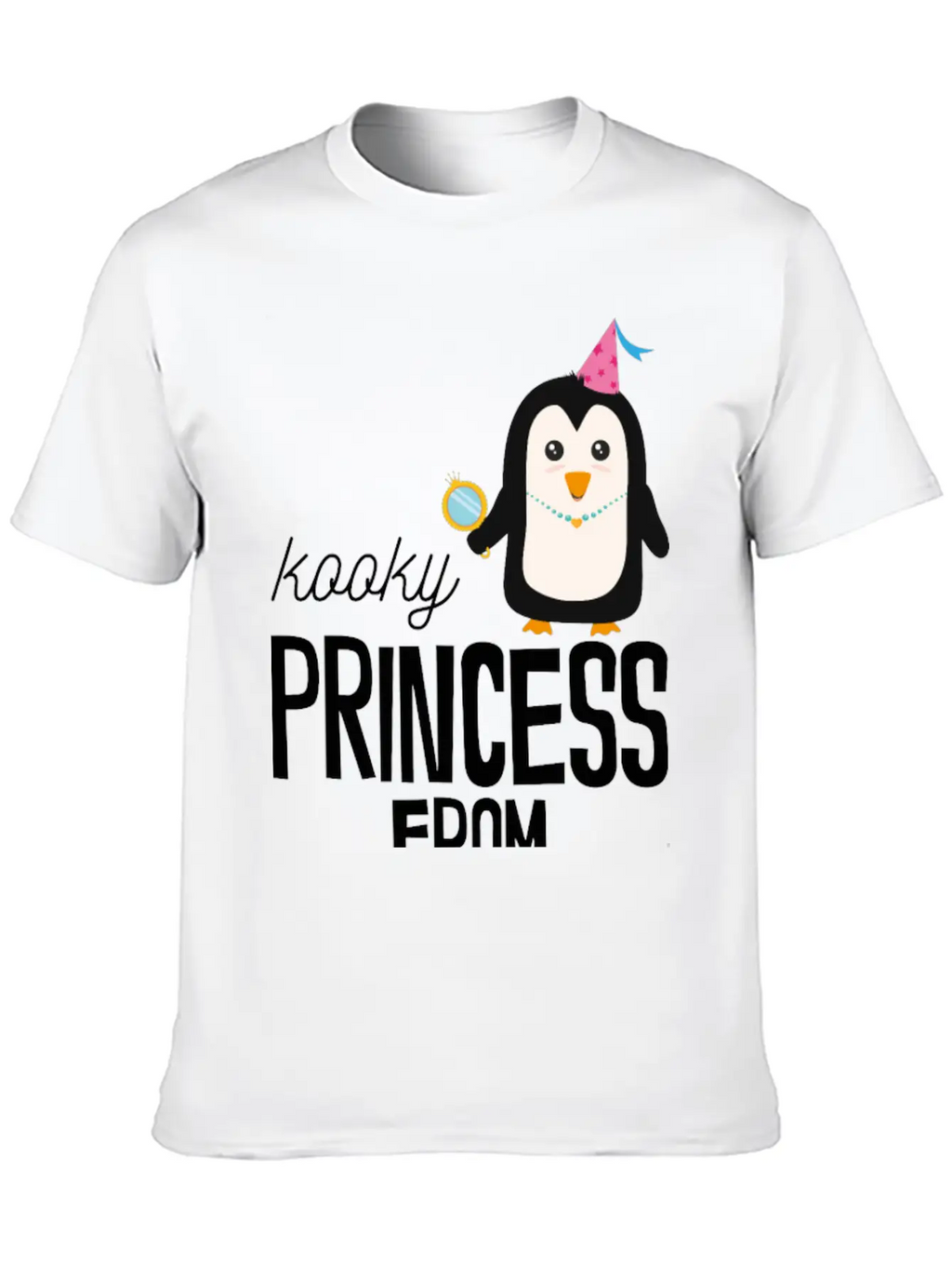 Kooky Princess From Hong Kong Unisex Casual T-Shirt – Clean Design For Daily Comfort