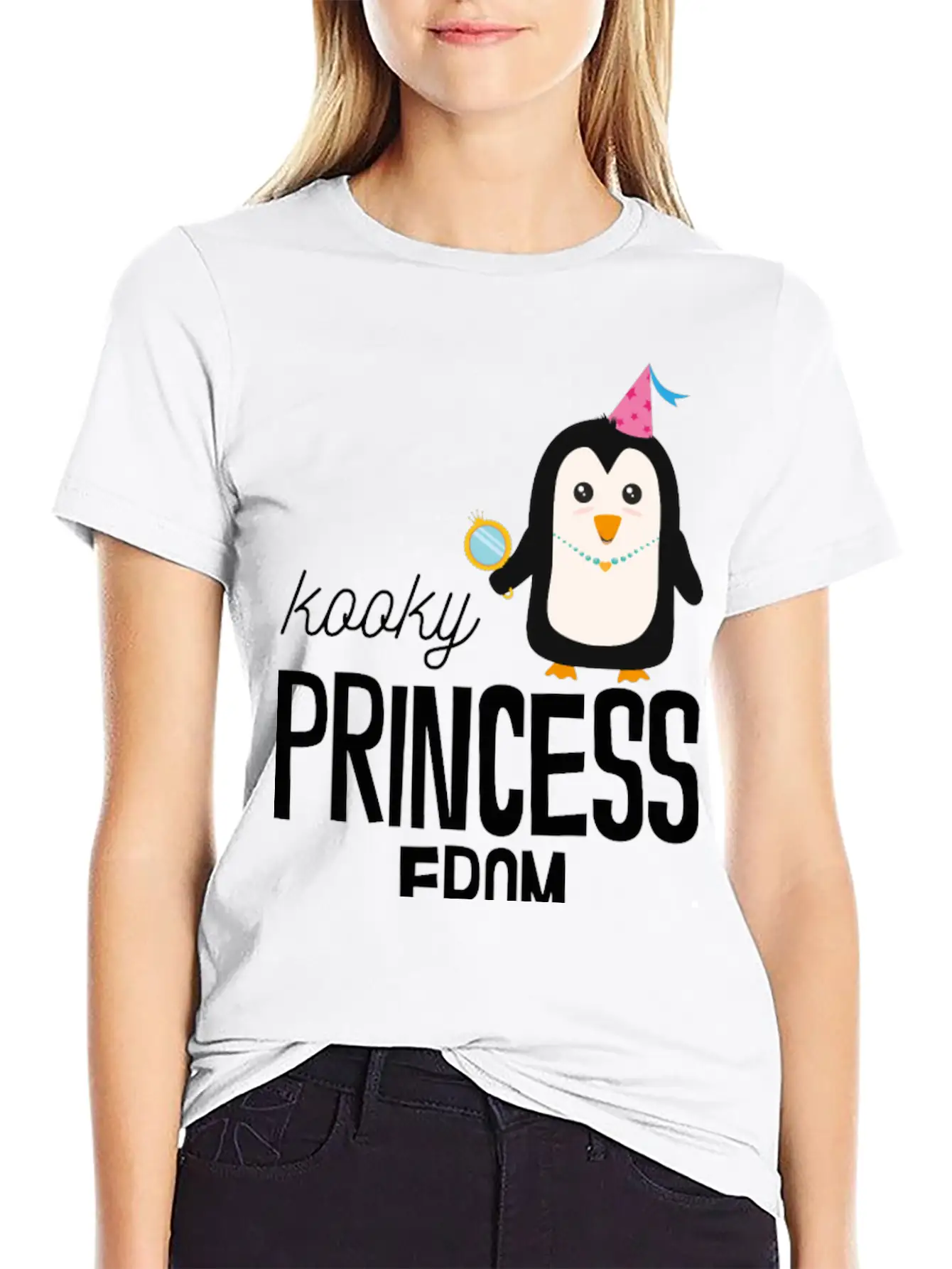 Kooky Princess From Hong Kong Unisex Casual T-Shirt – Clean Design For Daily Comfort