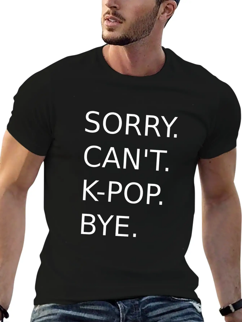 Kpop Korean Pop Music K-Pop Saying Stylish Everyday T-Shirt – Unisex Basic Cotton Tee