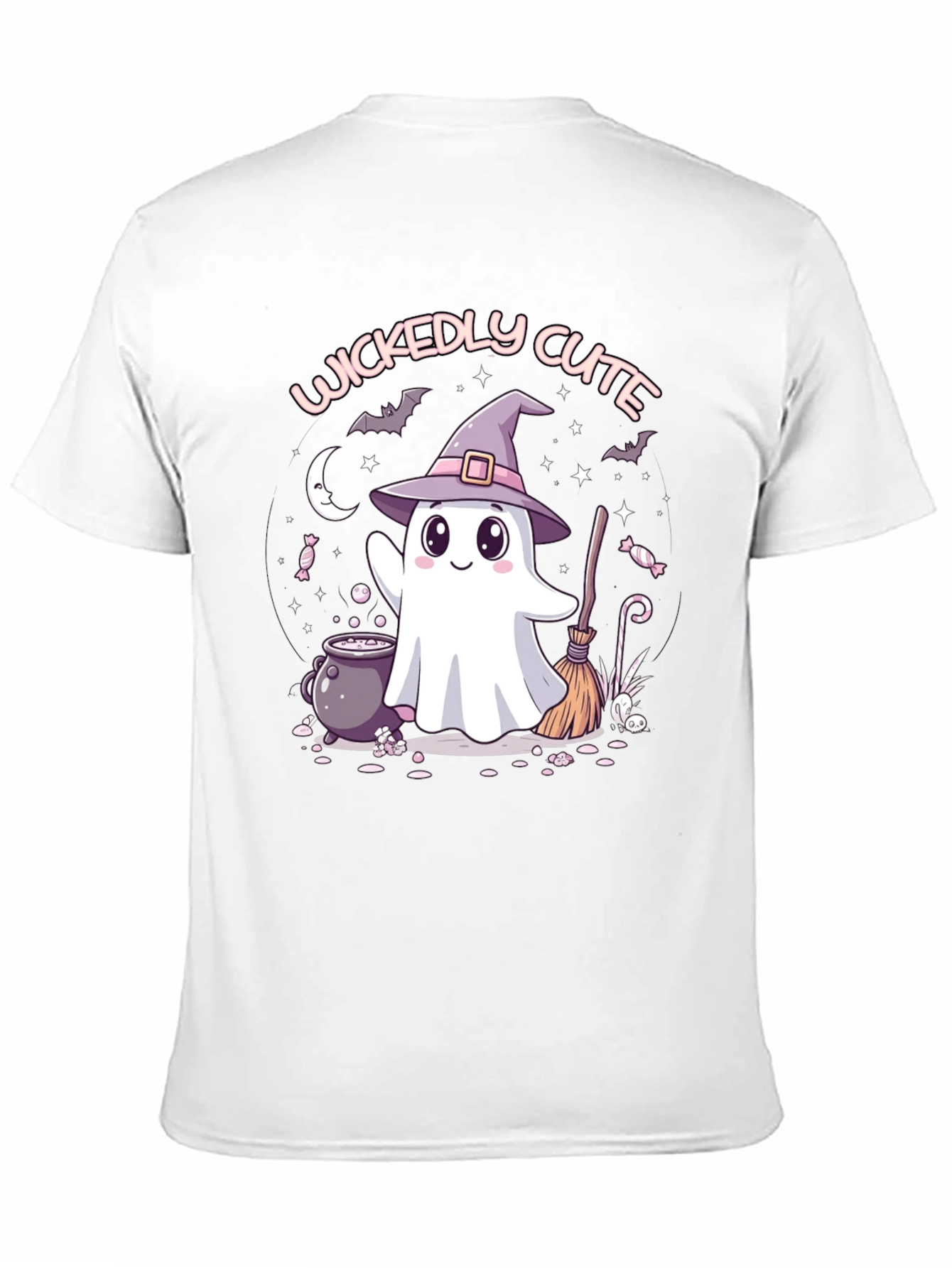 Wickedly Cute Halloween Ghost T-Shirt