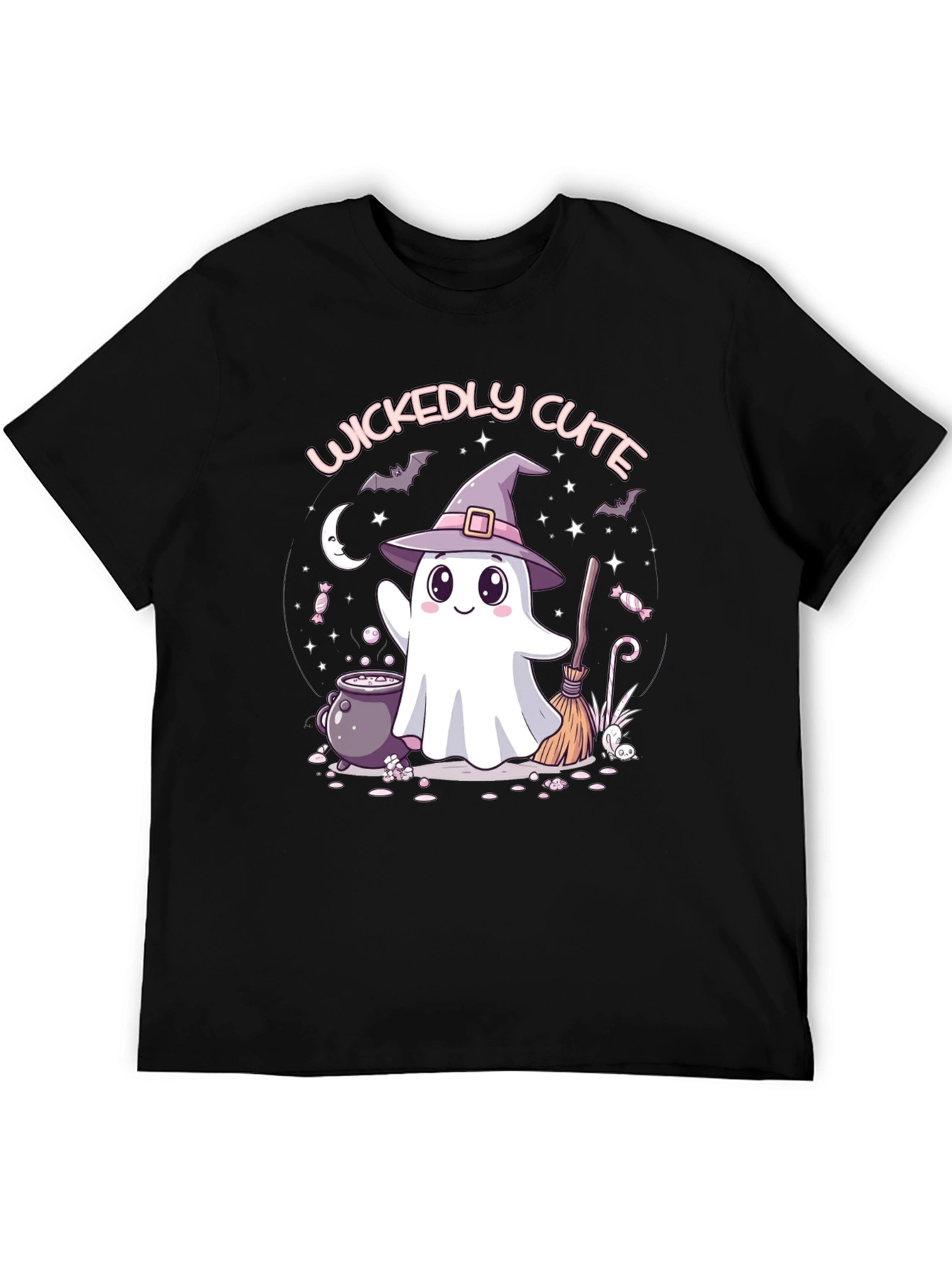Wickedly Cute Halloween Ghost T-Shirt