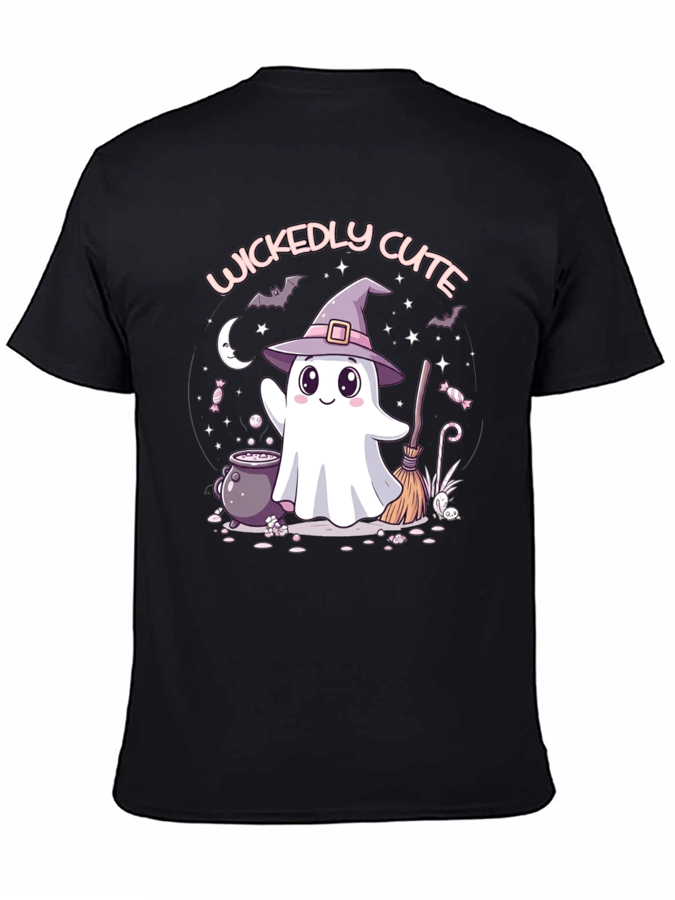 Wickedly Cute Halloween Ghost T-Shirt
