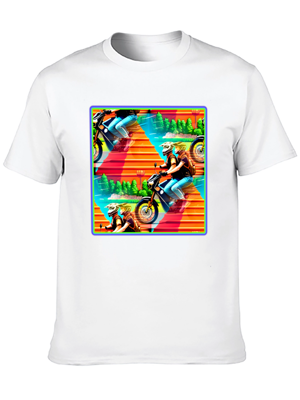 Motorcycle Adventure Graphic Tee