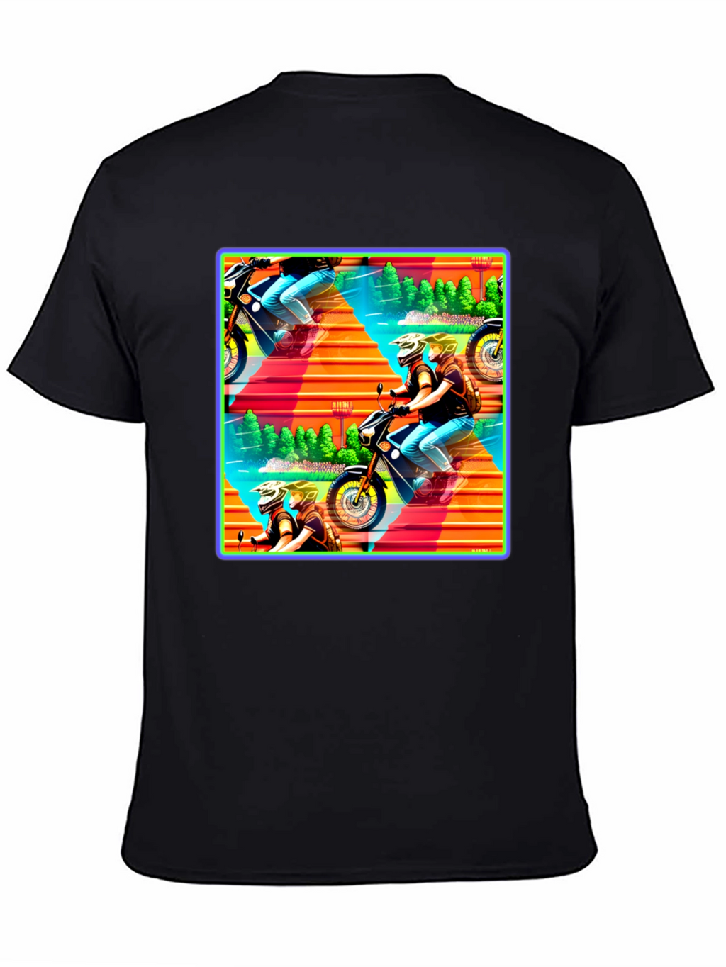 Motorcycle Adventure Graphic Tee