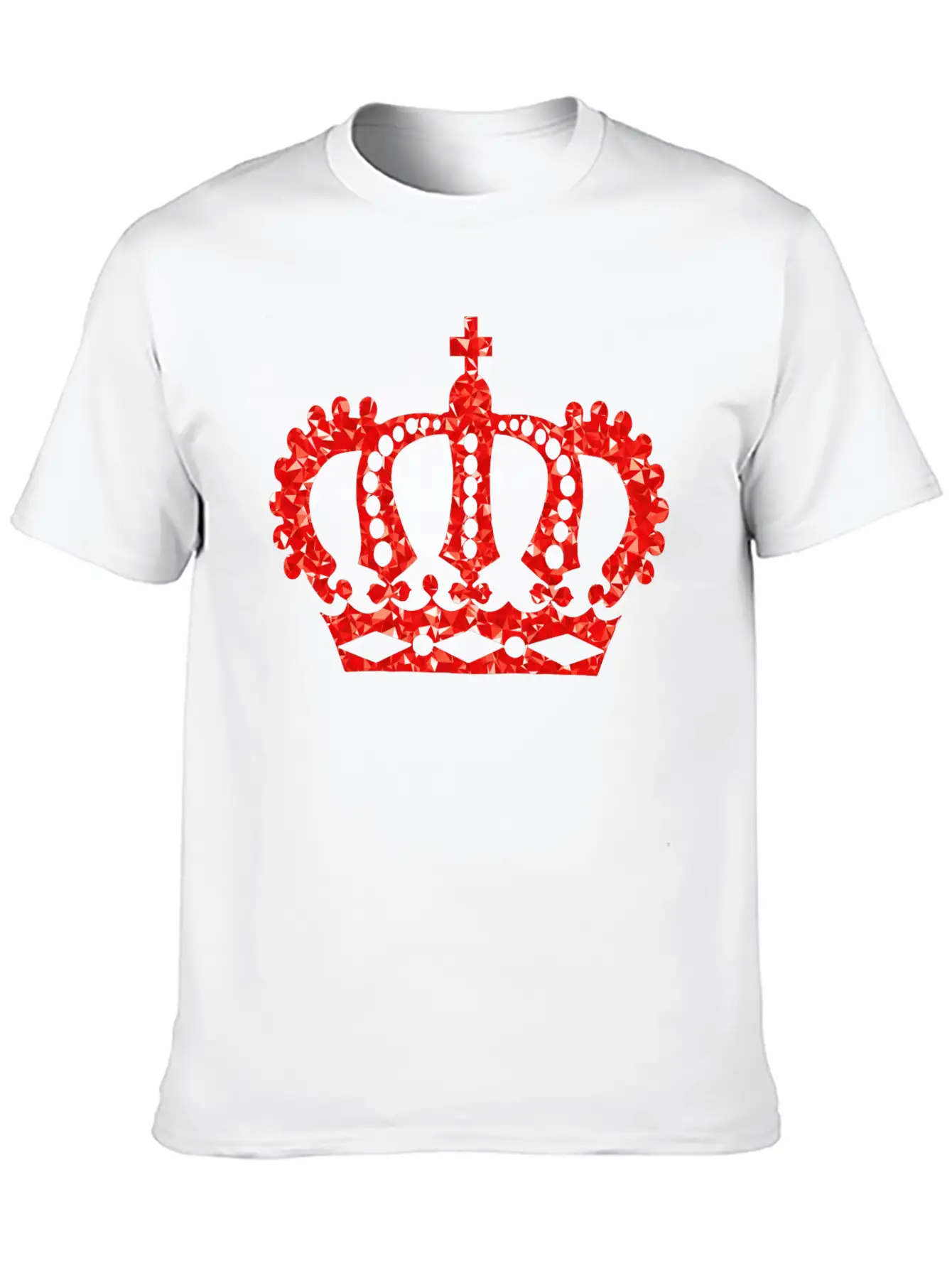 Krone Crown Koenig King Castle Schloss Tower Burg5 Breathable Soft Cotton T-Shirt – Timeless Casual Look