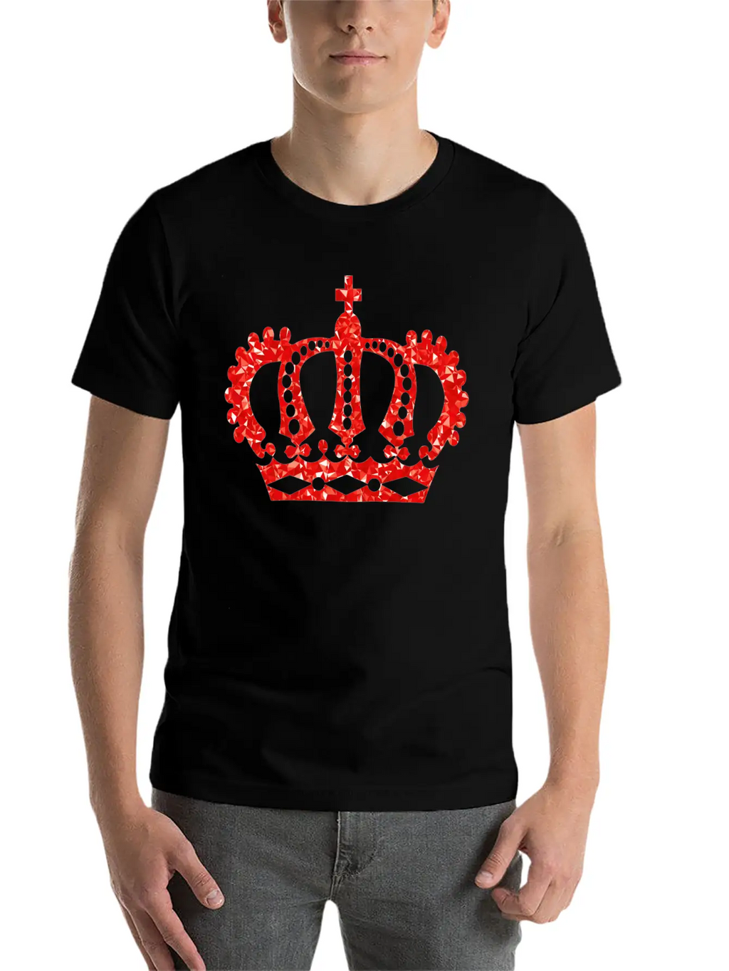 Krone Crown Koenig King Castle Schloss Tower Burg5 Breathable Soft Cotton T-Shirt – Timeless Casual Look