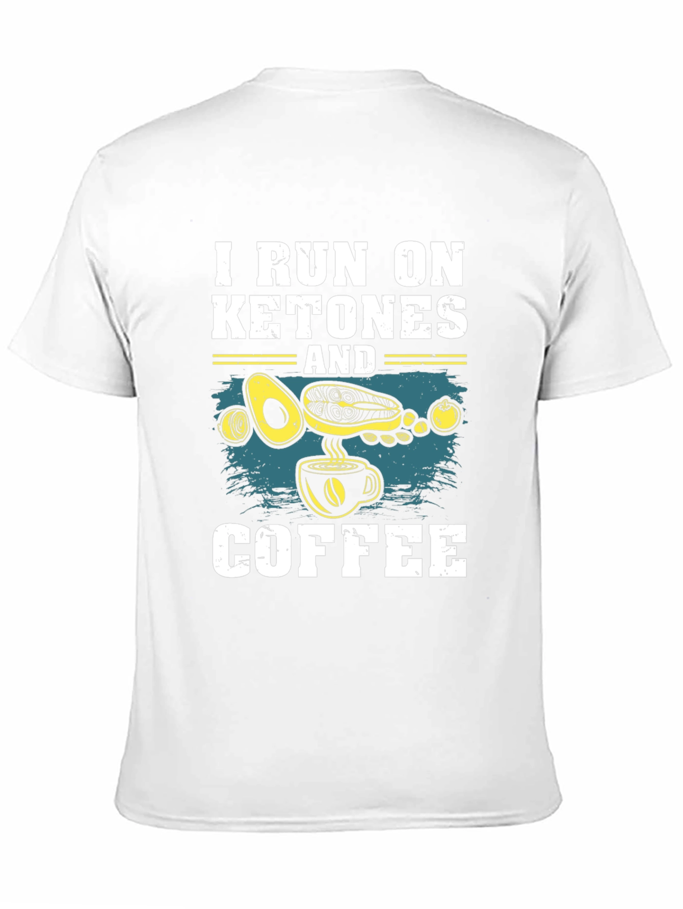 Keto Diet T-Shirt: I Run On Ketones And Coffee