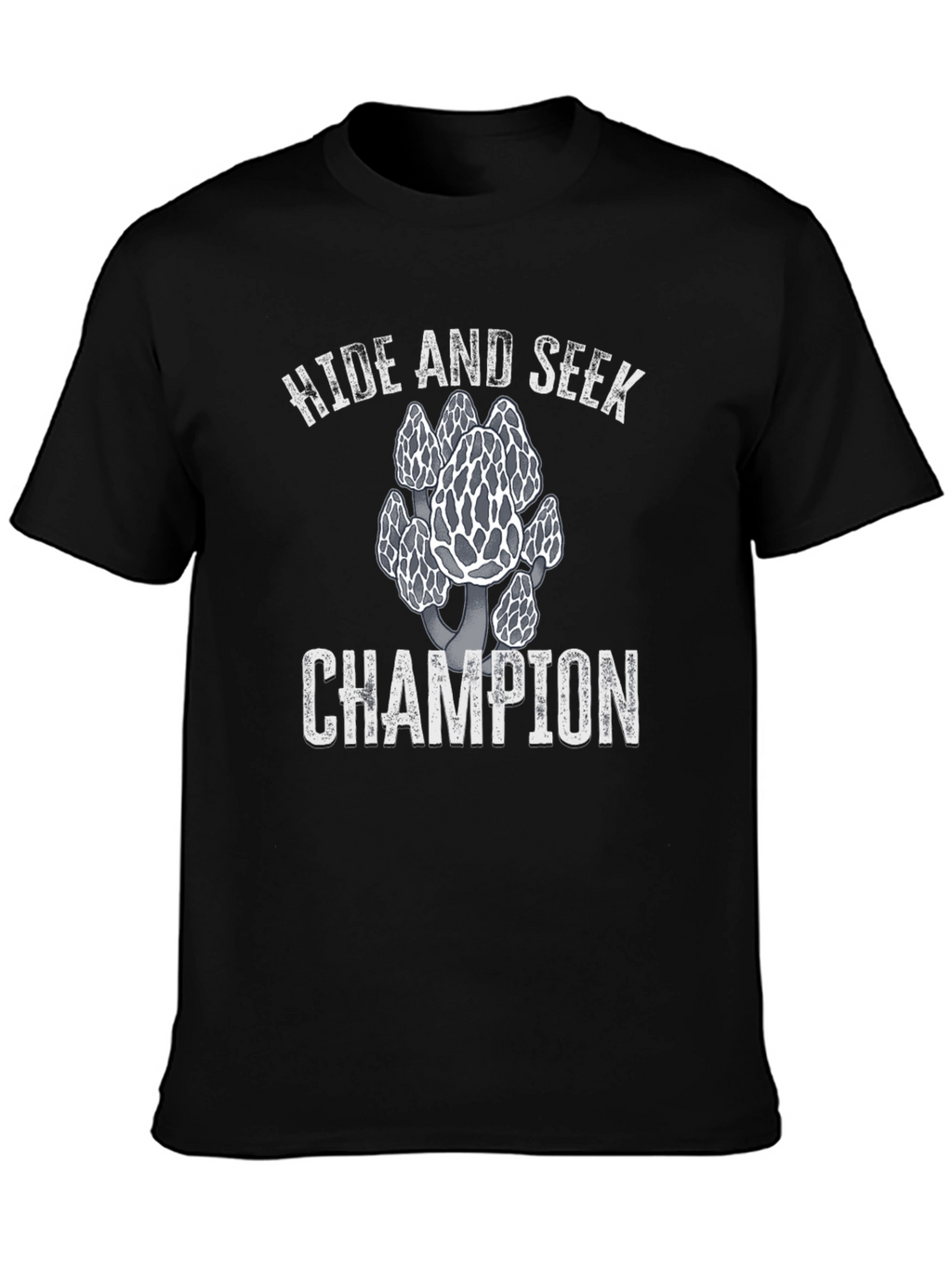 Hide and Seek Champion Morel Mushroom T-Shirt