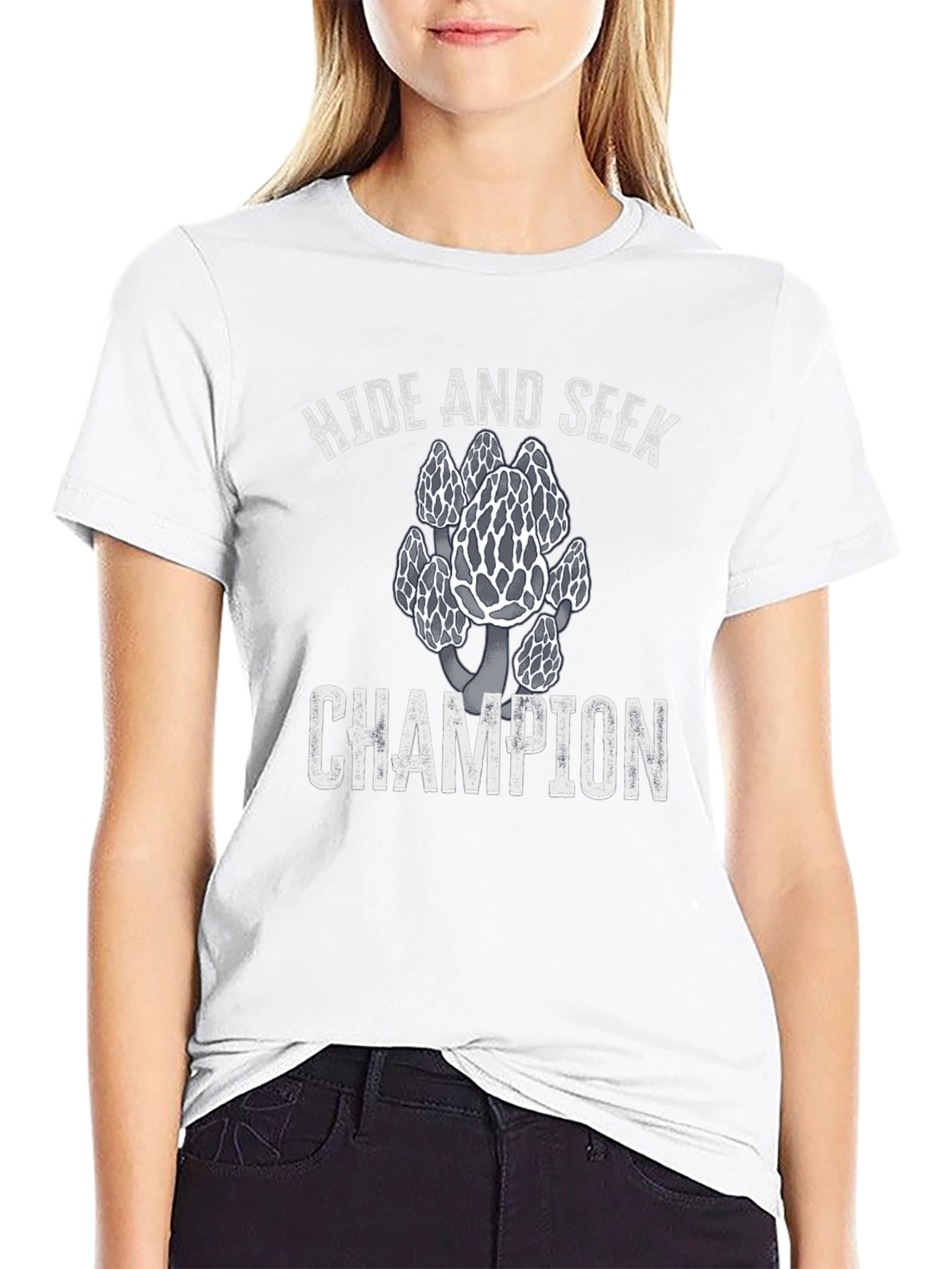 Hide and Seek Champion Morel Mushroom T-Shirt