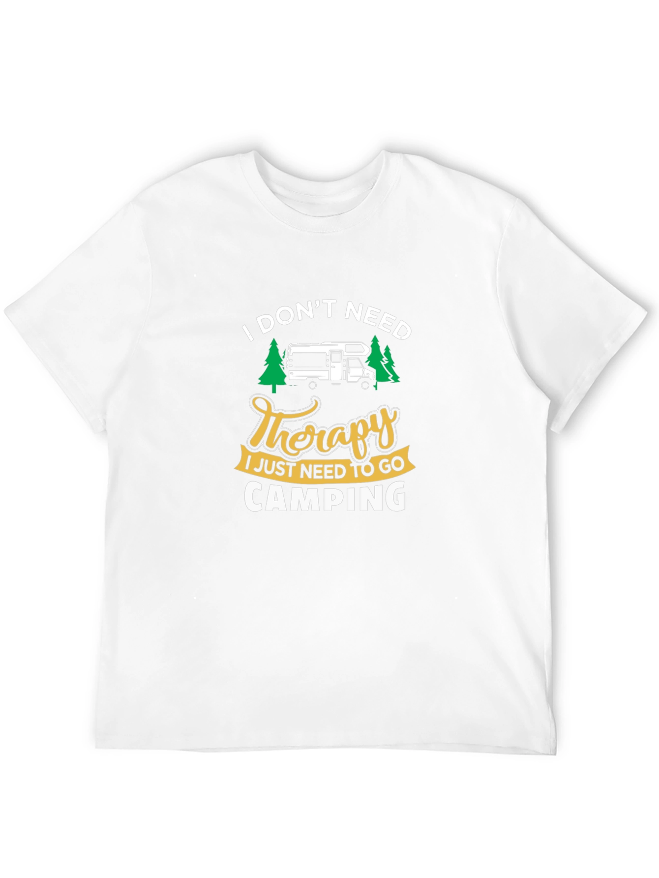 Camping Therapy T-Shirt - Camper RV Tee