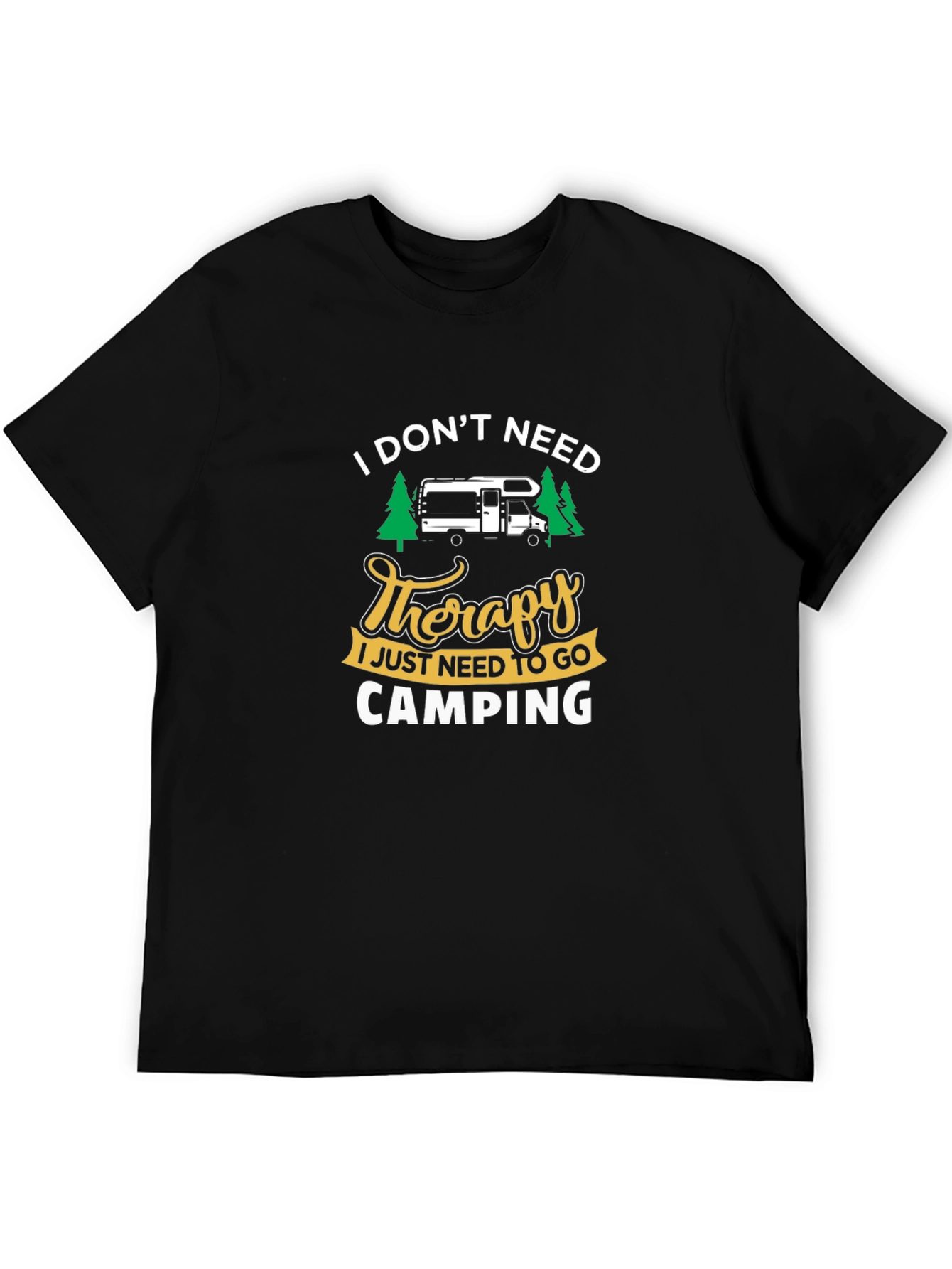 Camping Therapy T-Shirt - Camper RV Tee