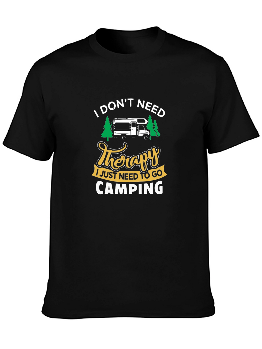 Camping Therapy T-Shirt - Camper RV Tee