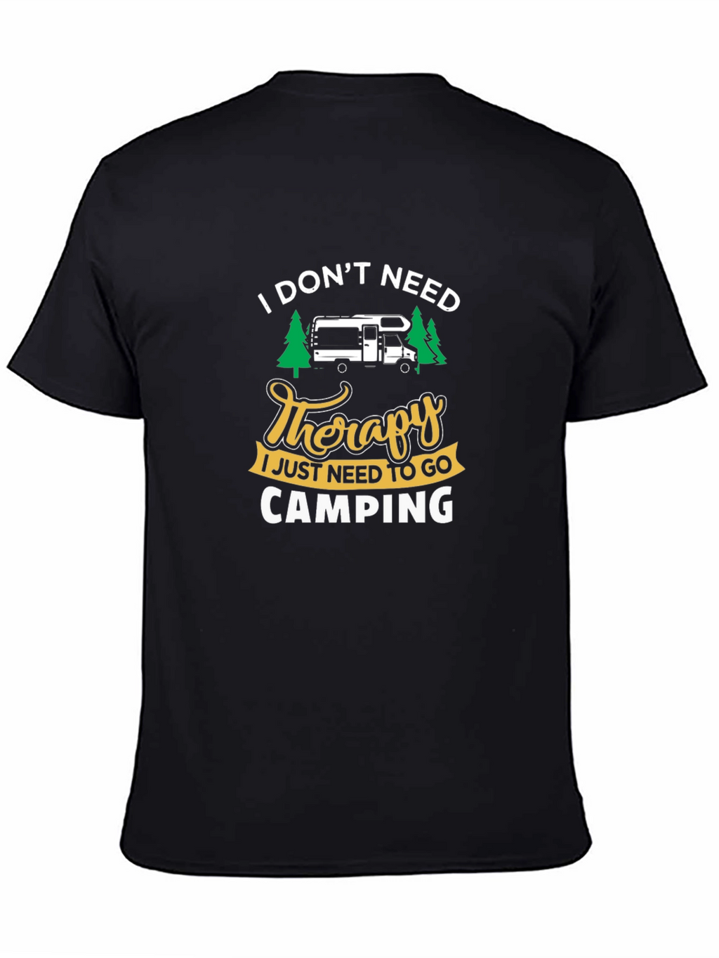 Camping Therapy T-Shirt - Camper RV Tee