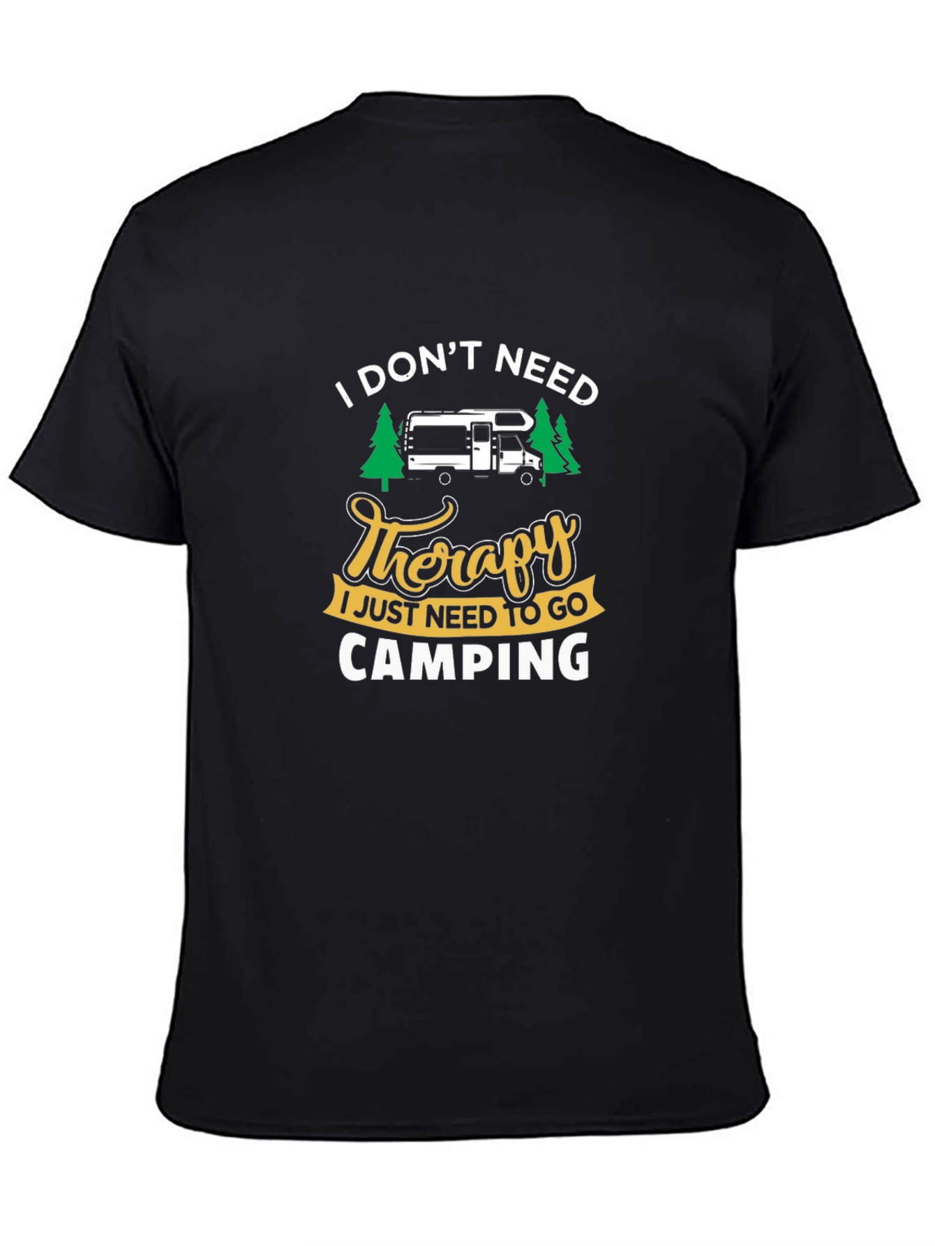 Camping Therapy T-Shirt - Camper RV Tee