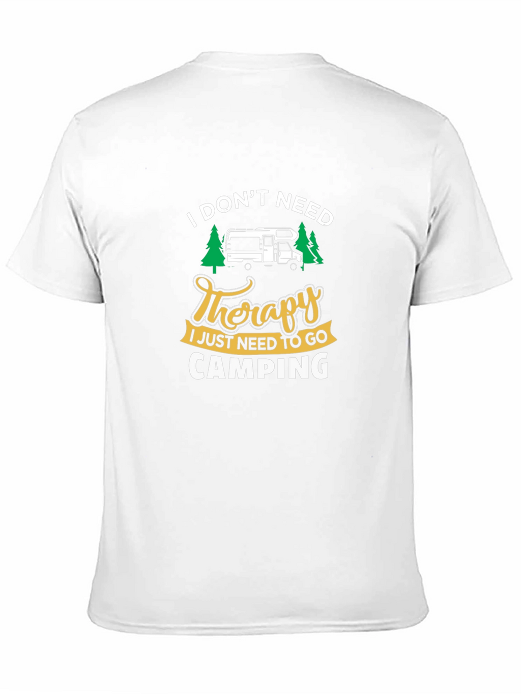 Camping Therapy T-Shirt - Camper RV Tee