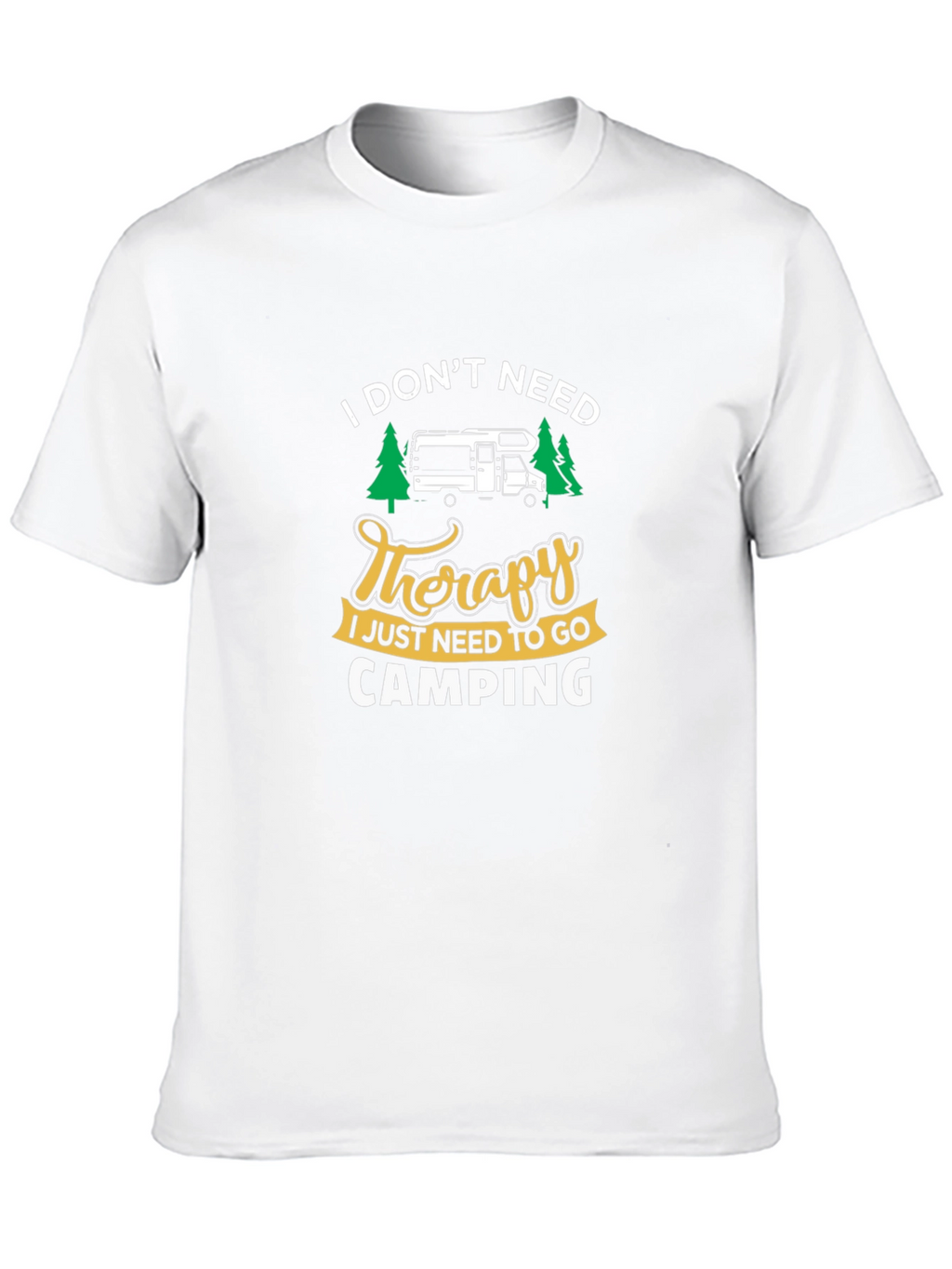 Camping Therapy T-Shirt - Camper RV Tee