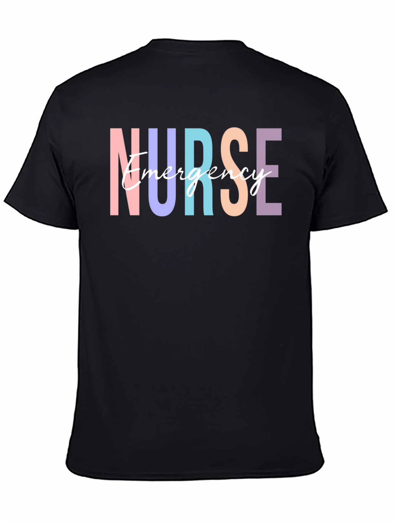 Emergency Nurse T-Shirt - Colorful Design