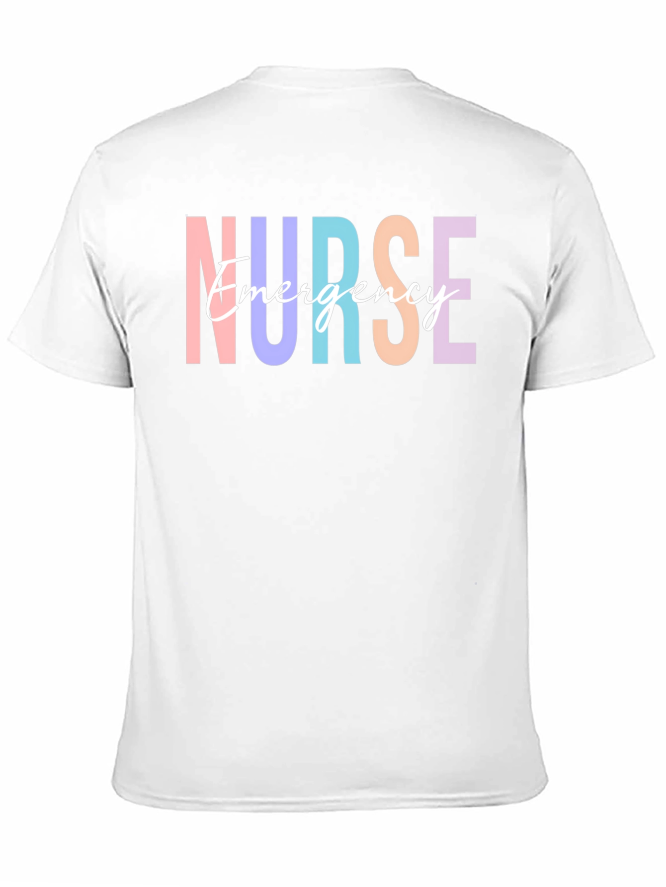 Emergency Nurse T-Shirt - Colorful Design