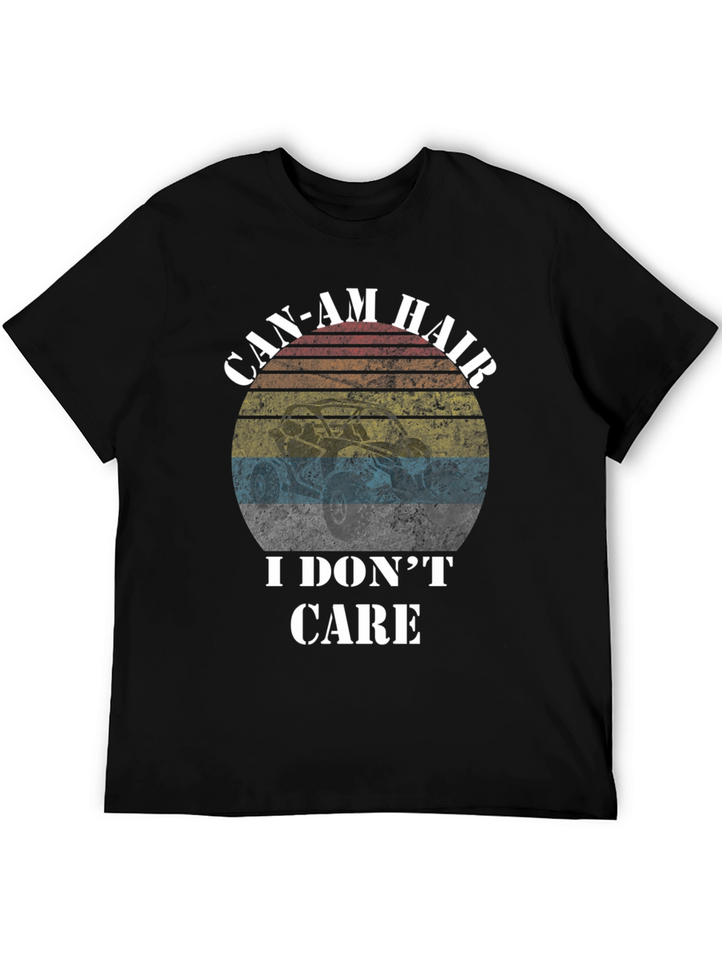 Can-Am Hair Dont Care Black T-Shirt