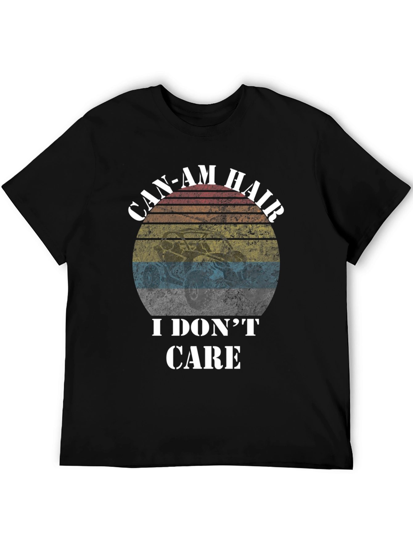 Can-Am Hair Dont Care Black T-Shirt