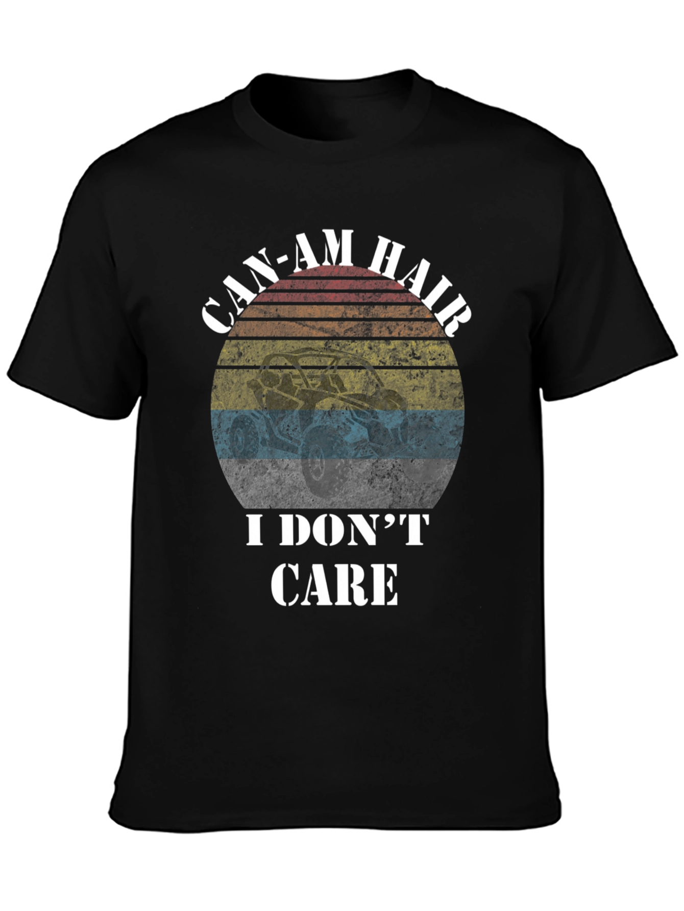 Can-Am Hair Dont Care Black T-Shirt